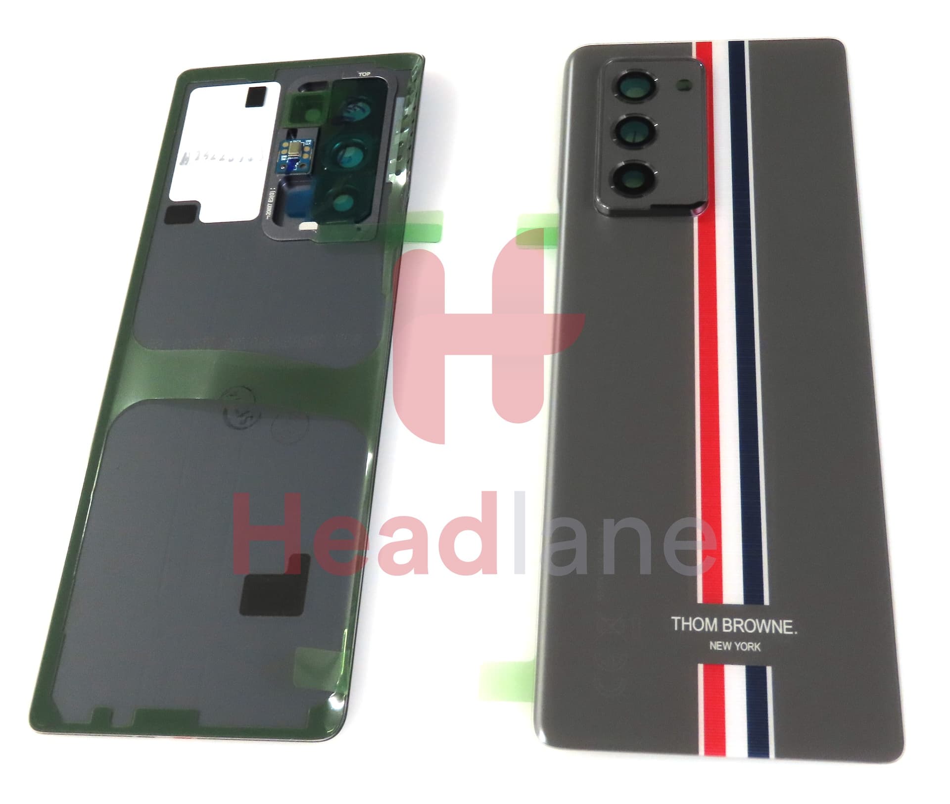 Samsung SM-F916 Galaxy Z Fold2 5G Back / Battery Cover - Thom Browne (UKCA) - view 3