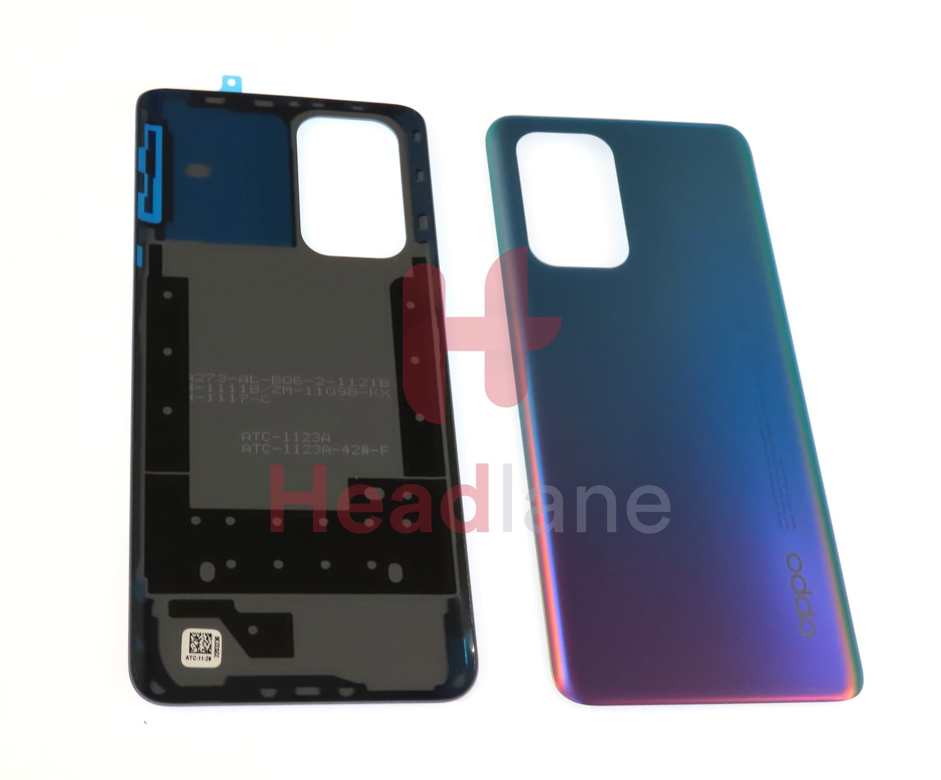 Oppo CPH2211 A94 5G Back / Battery Cover - Blue - view 2