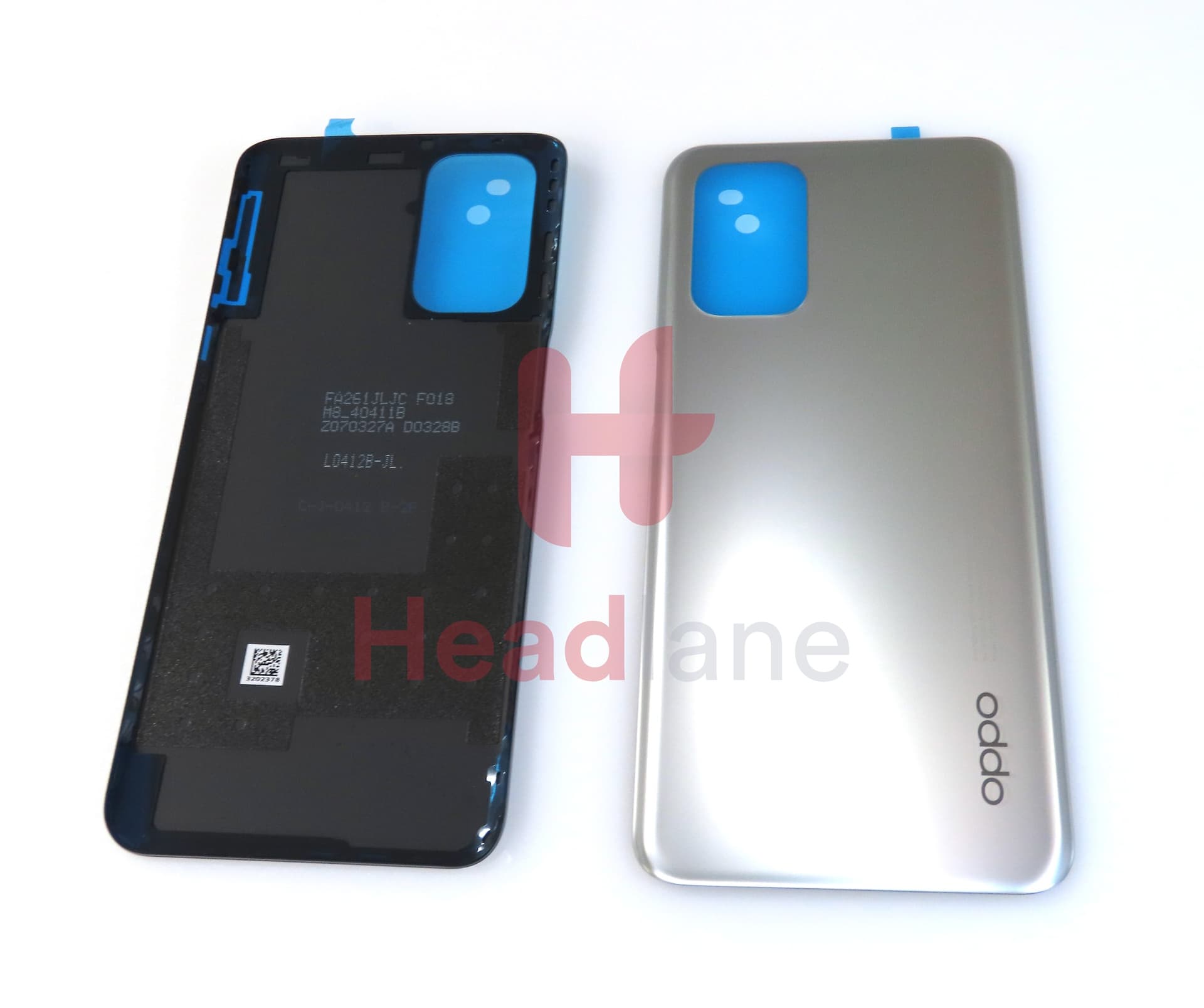 Oppo CPH2197 A74 5G Back / Battery Cover - Silver - view 2