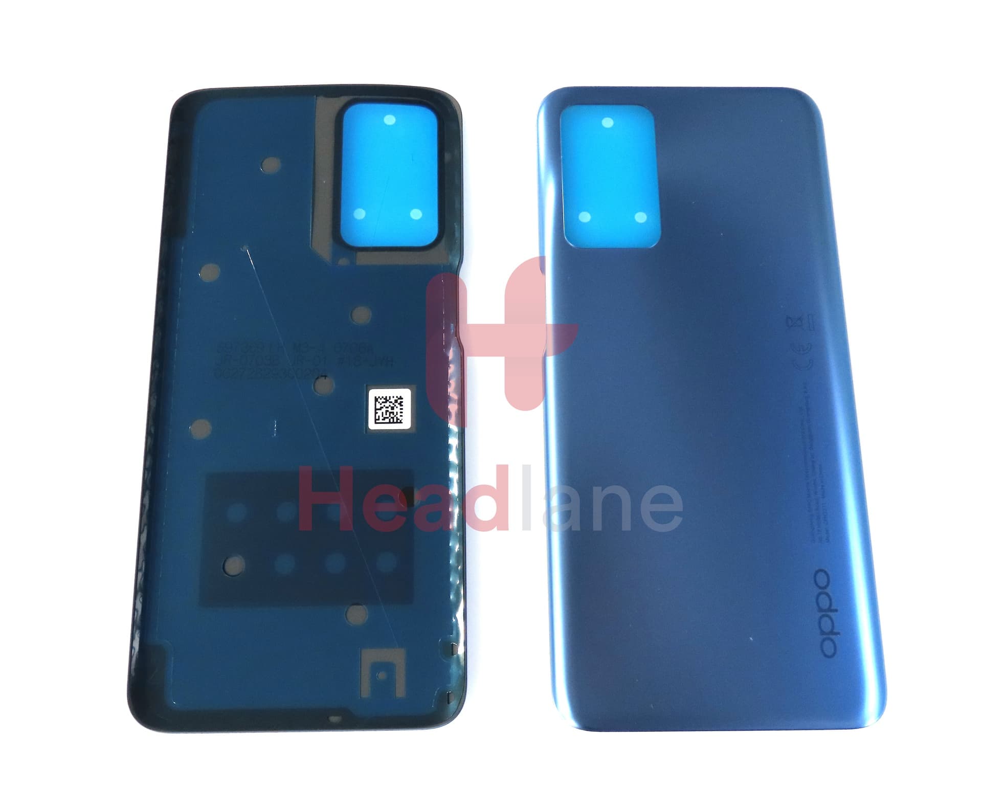 Oppo CPH2271 A16s Back / Battery Cover - Blue - view 2