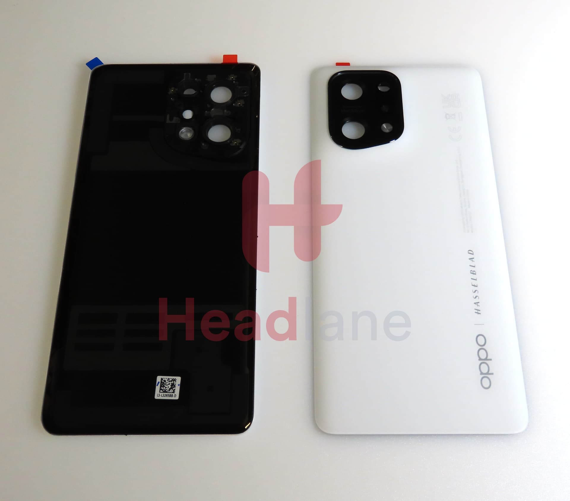 Oppo CPH2307 Find X5 Back / Battery Cover - White - view 2