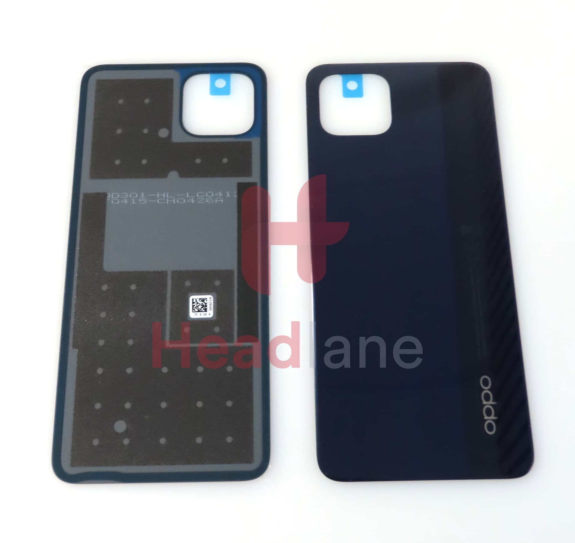 Oppo CPH2065 Reno4 Z 5G Back / Battery Cover - Black - view 2