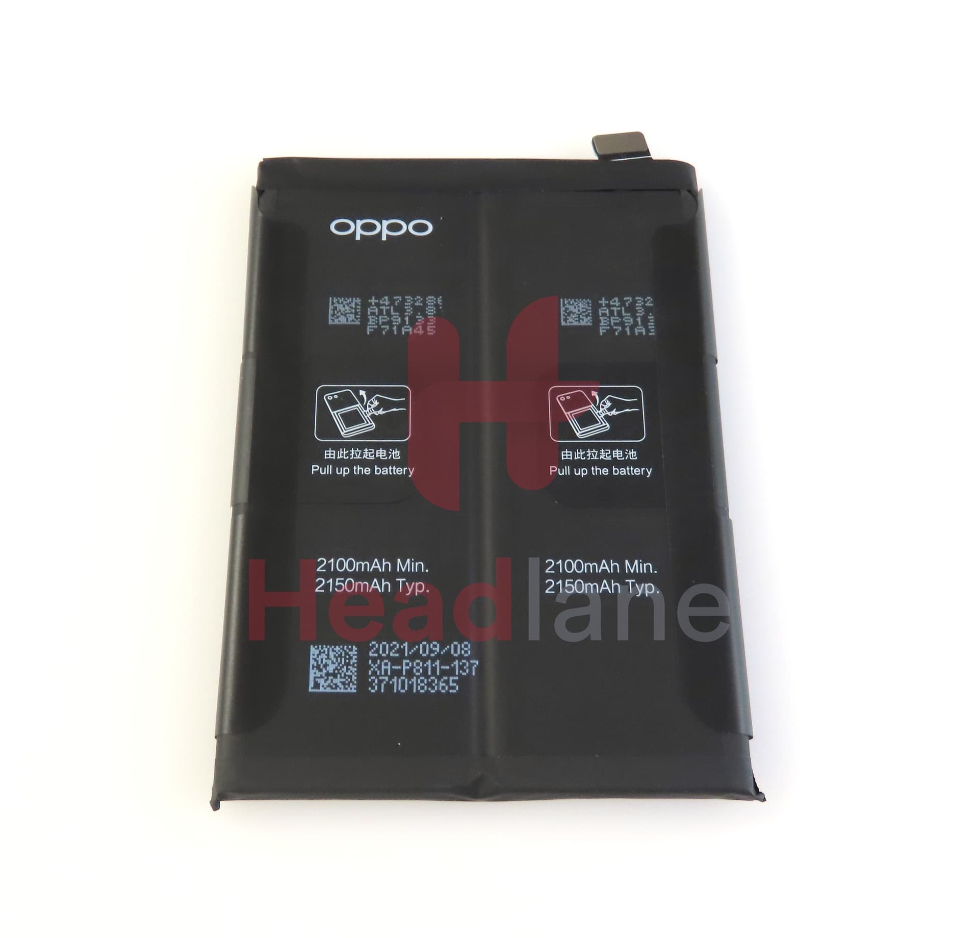 Oppo CPH2145 Find X3 Lite BLP811 Battery - view 2