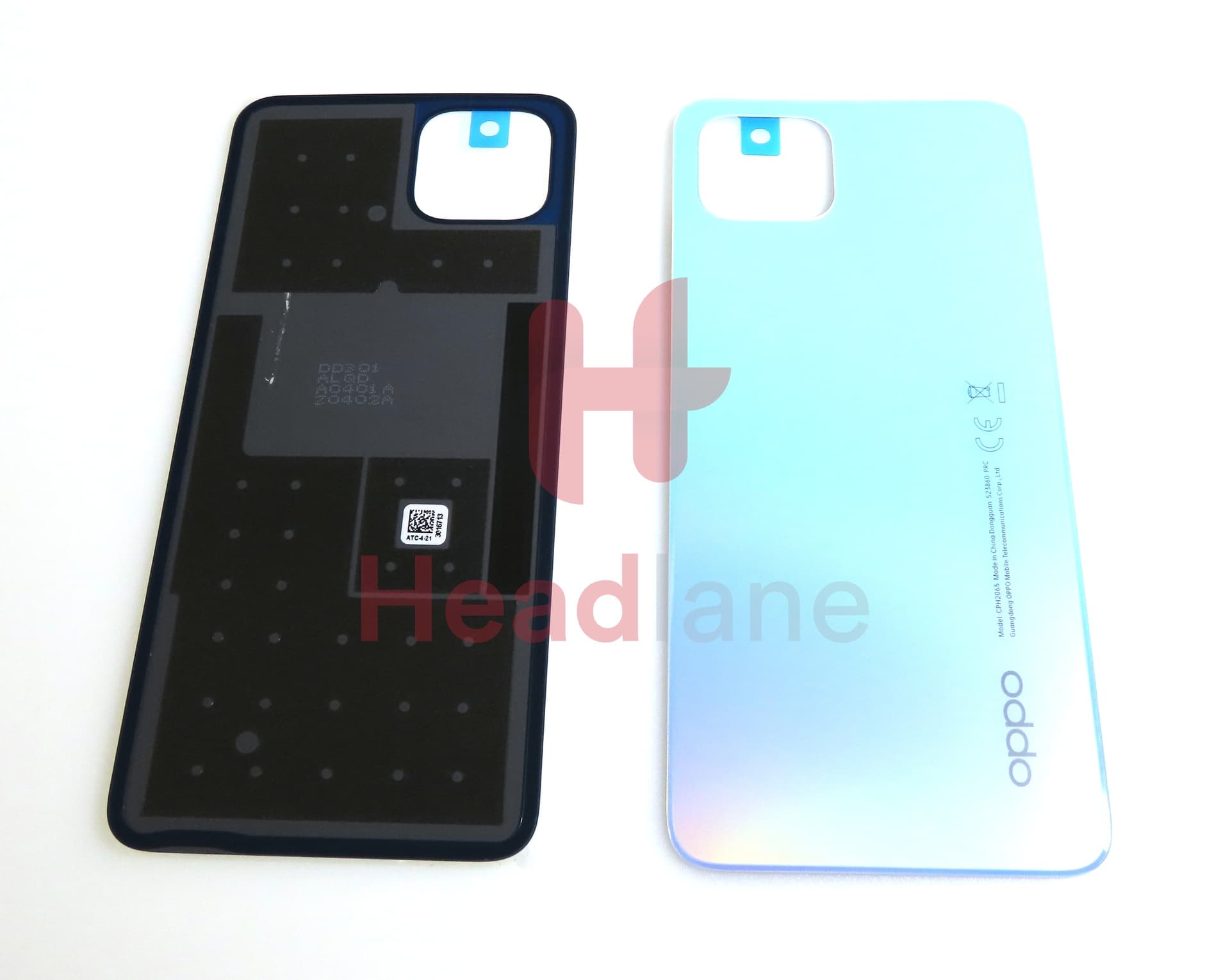 Oppo CPH2065 Reno4 Z 5G Back / Battery Cover - White - view 2