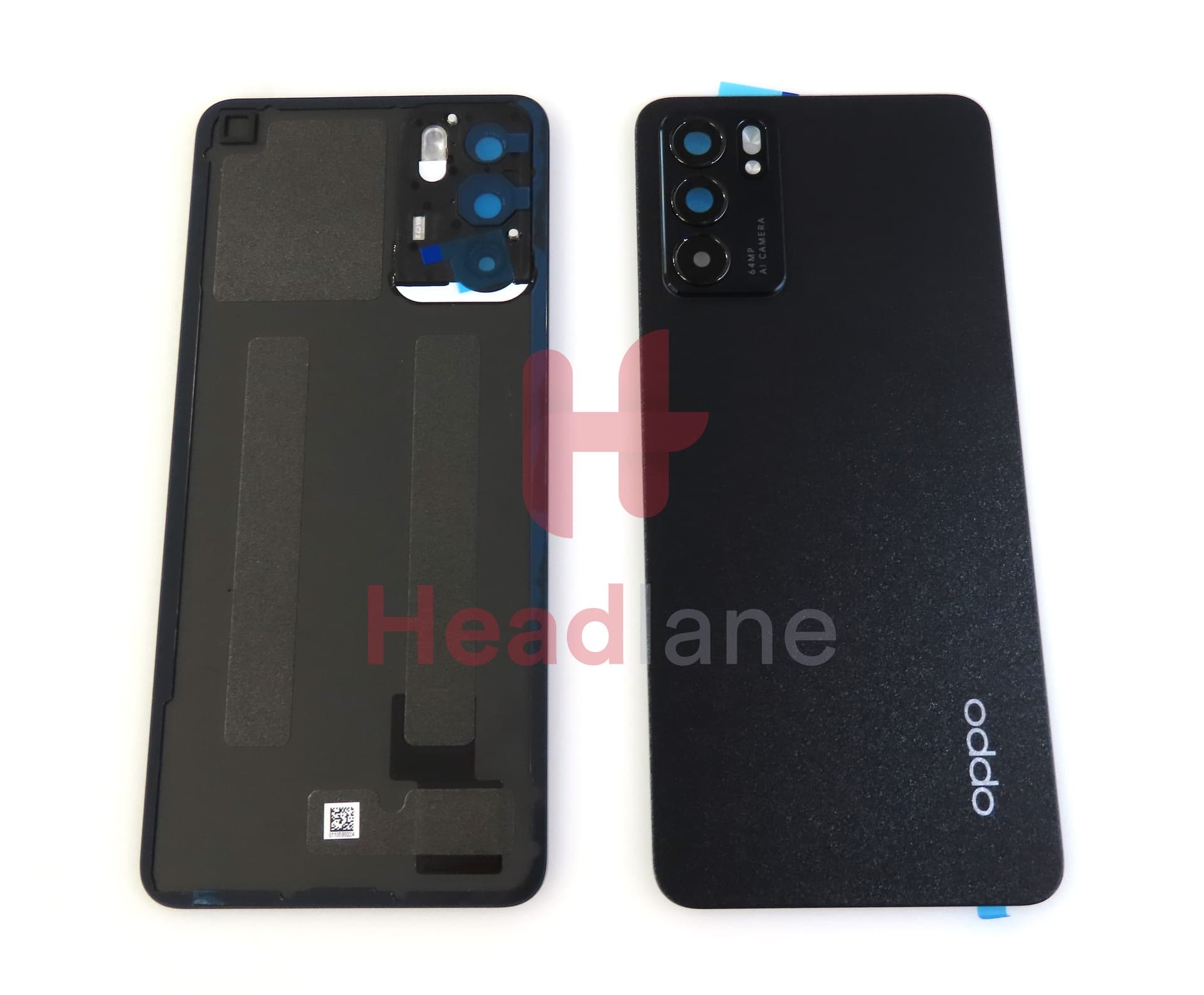 Oppo CPH2251 Reno6 5G Back / Batter Cover - Black - view 2