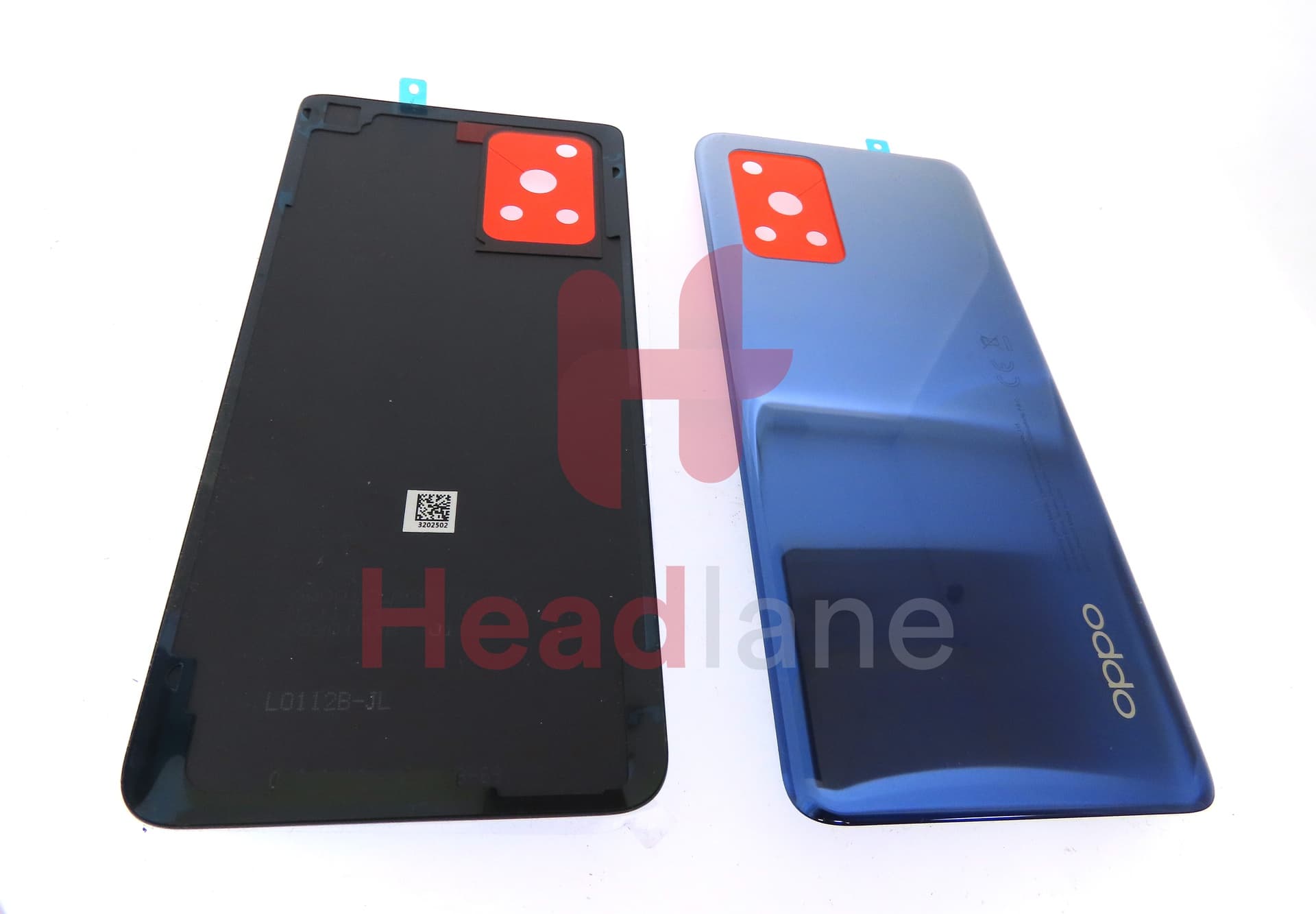 Oppo CPH2219 A74 4G Back / Battery Cover - Blue - view 3