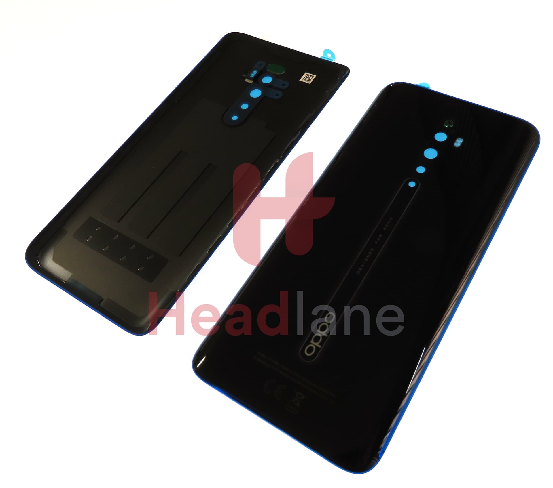 Oppo CPH1945 CPH1951 Reno2 Z Back / Battery Cover - Black - view 2