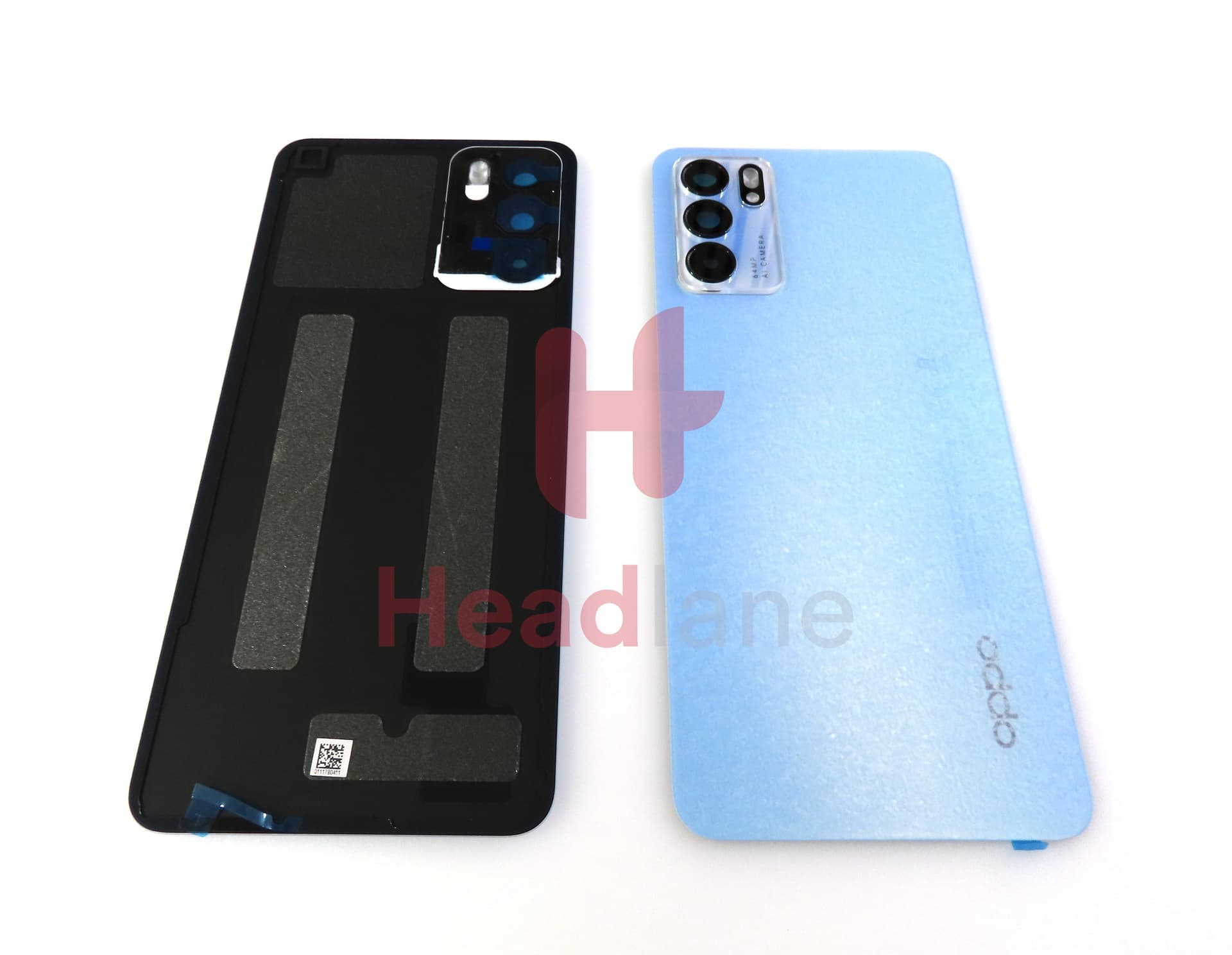 Oppo CPH2251 Reno6 5G Back / Batter Cover - Blue - view 2
