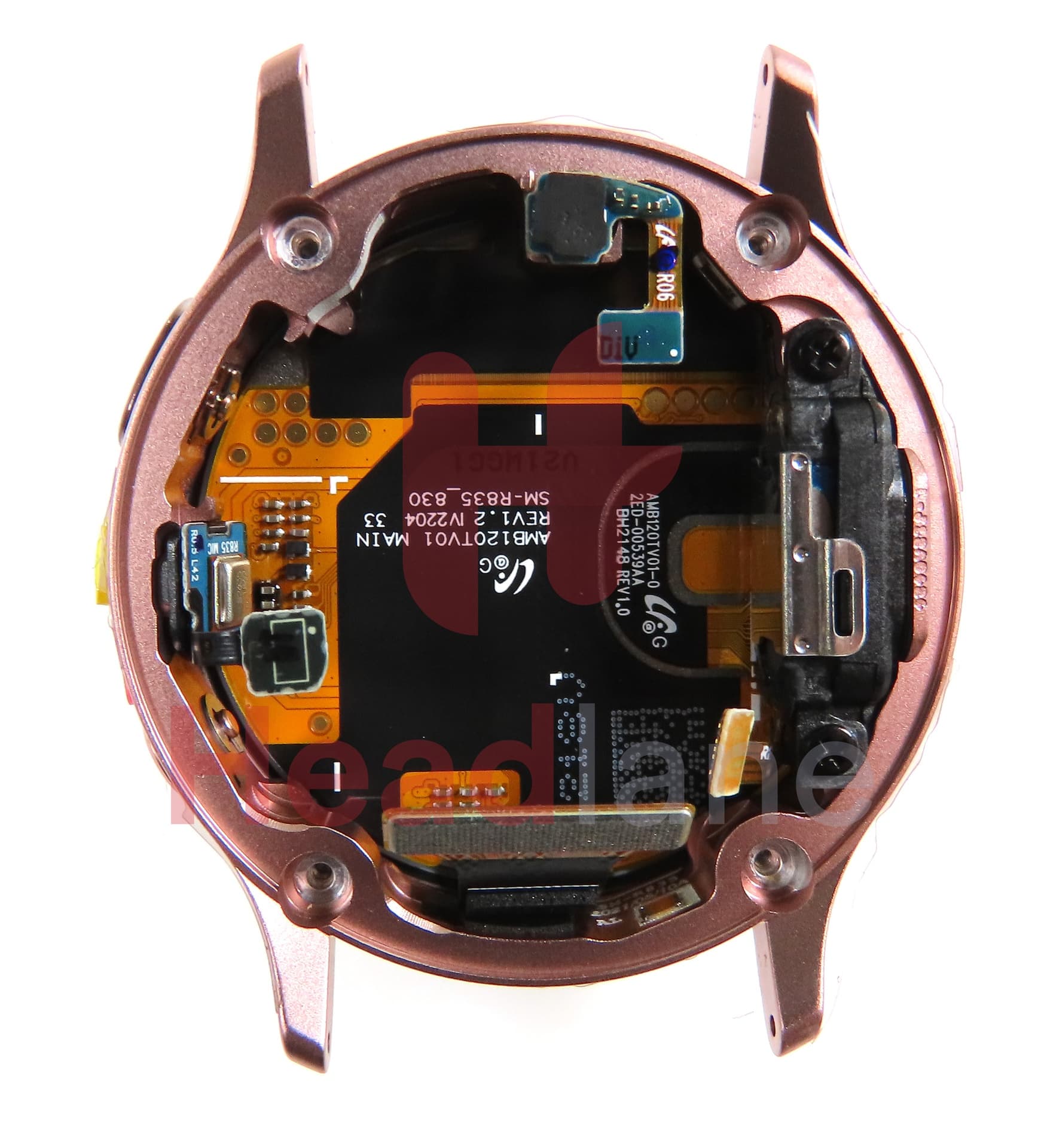 Samsung SM-R835 Galaxy Watch Active2 (LTE) LCD Display / Screen - Pink Gold - view 2