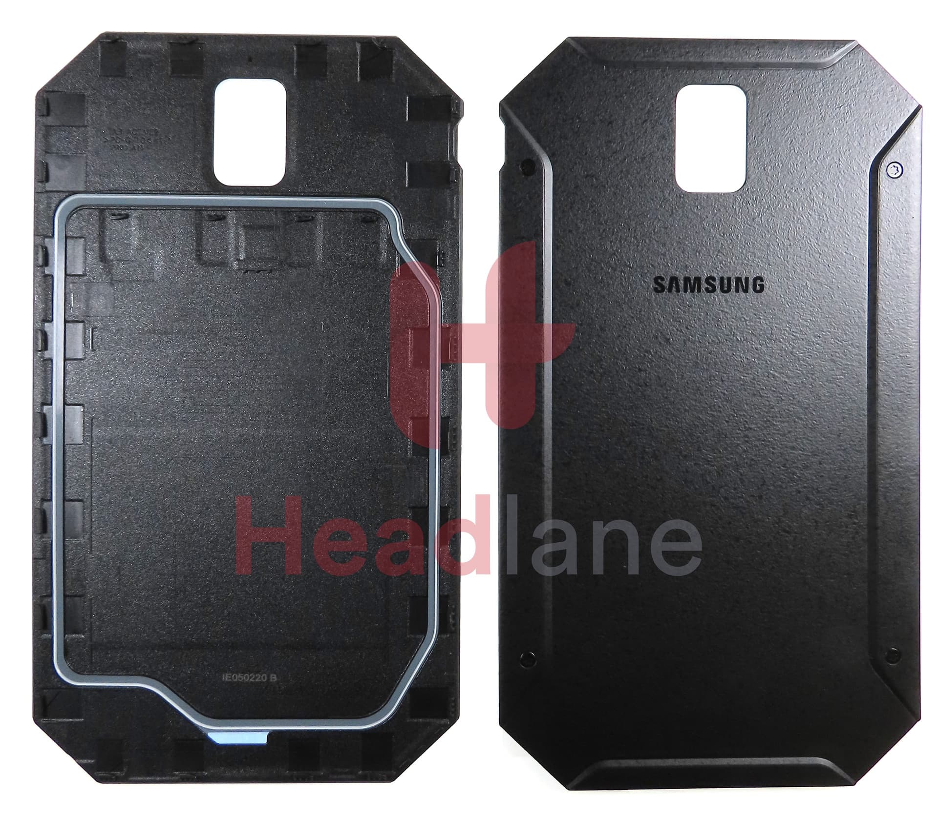 Samsung SM-T395 Galaxy Tab Active2 Back / Battery Cover - Black - view 2