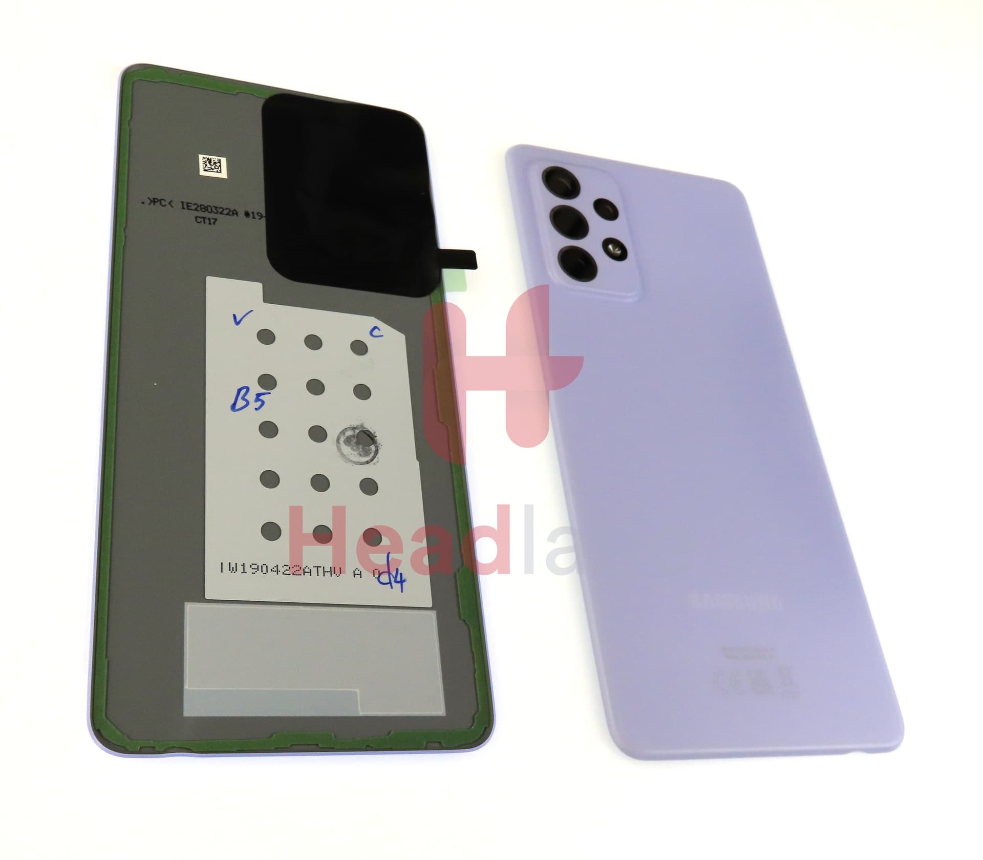 Samsung SM-A525 A526 Galaxy A52 4G / 5G Back / Battery Cover - Violet (UKCA) - view 2