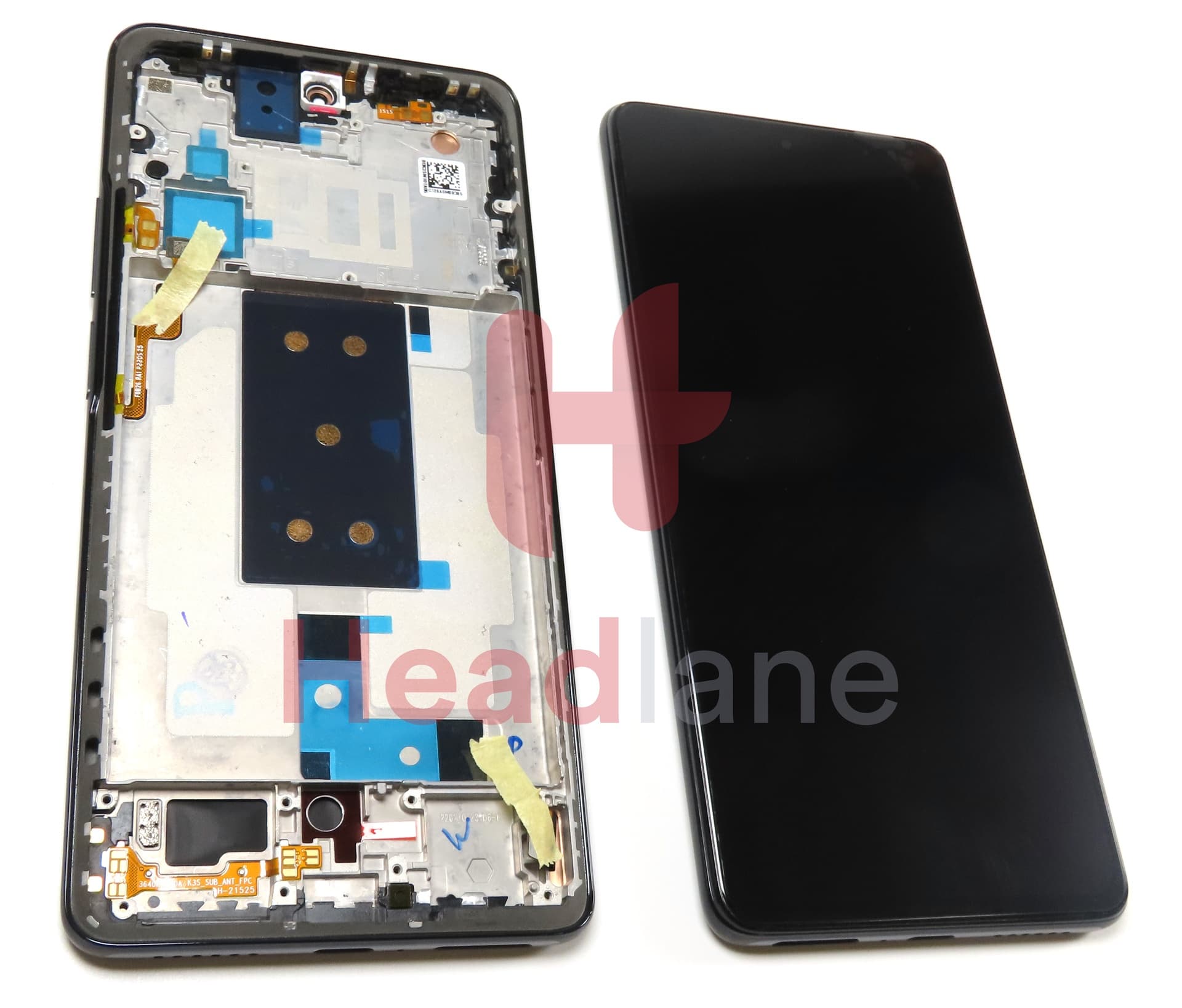 Xiaomi 11T Pro LCD Display / Screen + Touch - Black - view 2