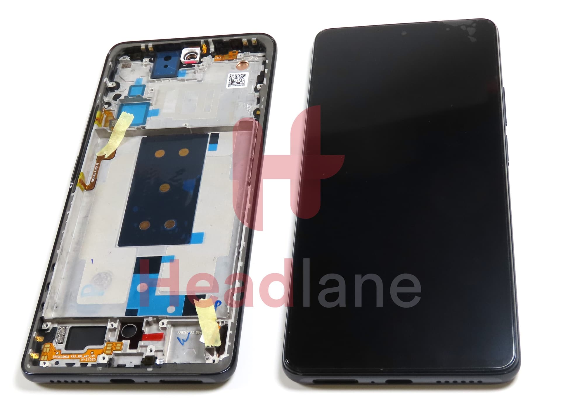 Xiaomi 11T Pro LCD Display / Screen + Touch - Black - view 3