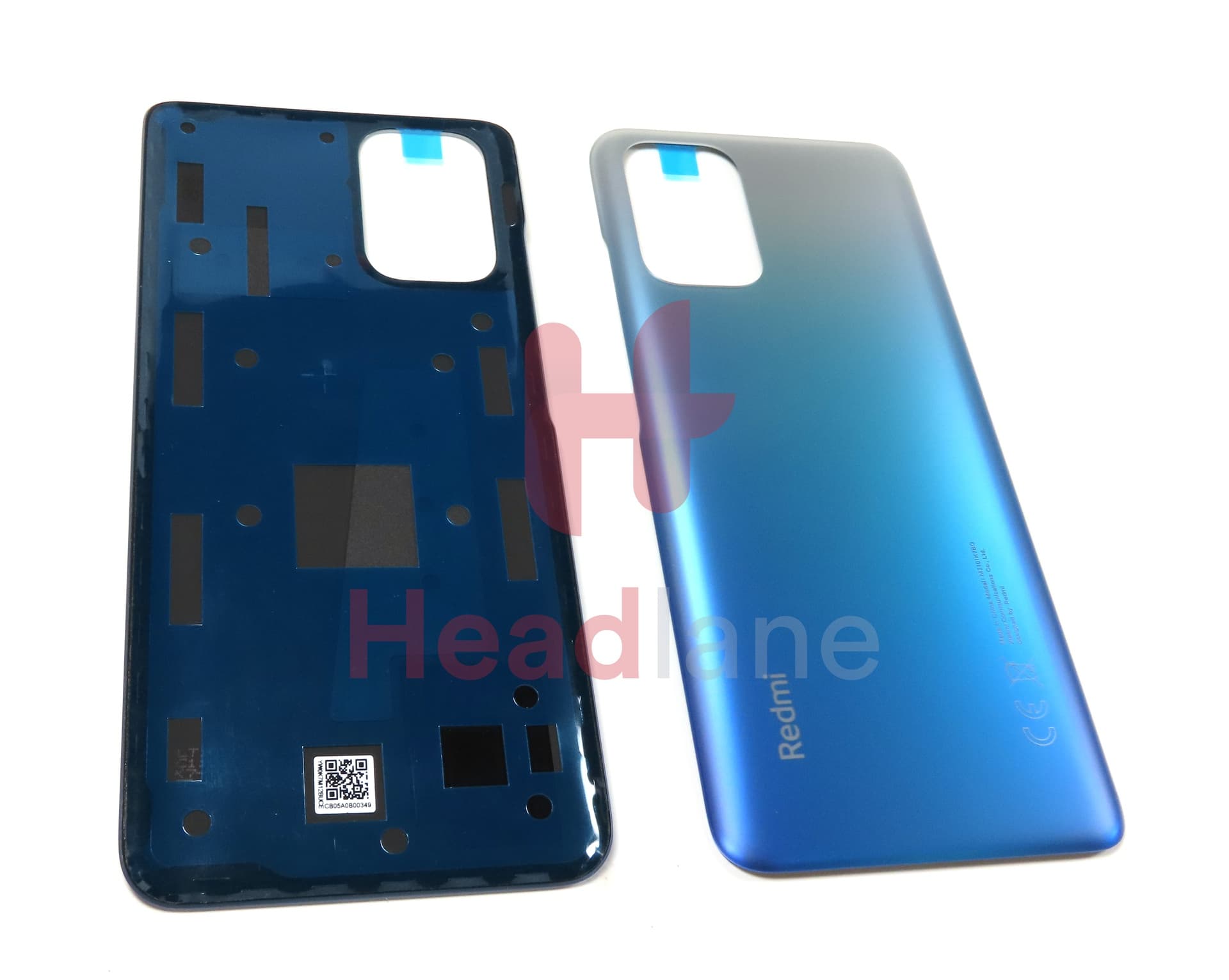 Xiaomi Redmi Note 10S Back / Battery Cover - Blue - view 2