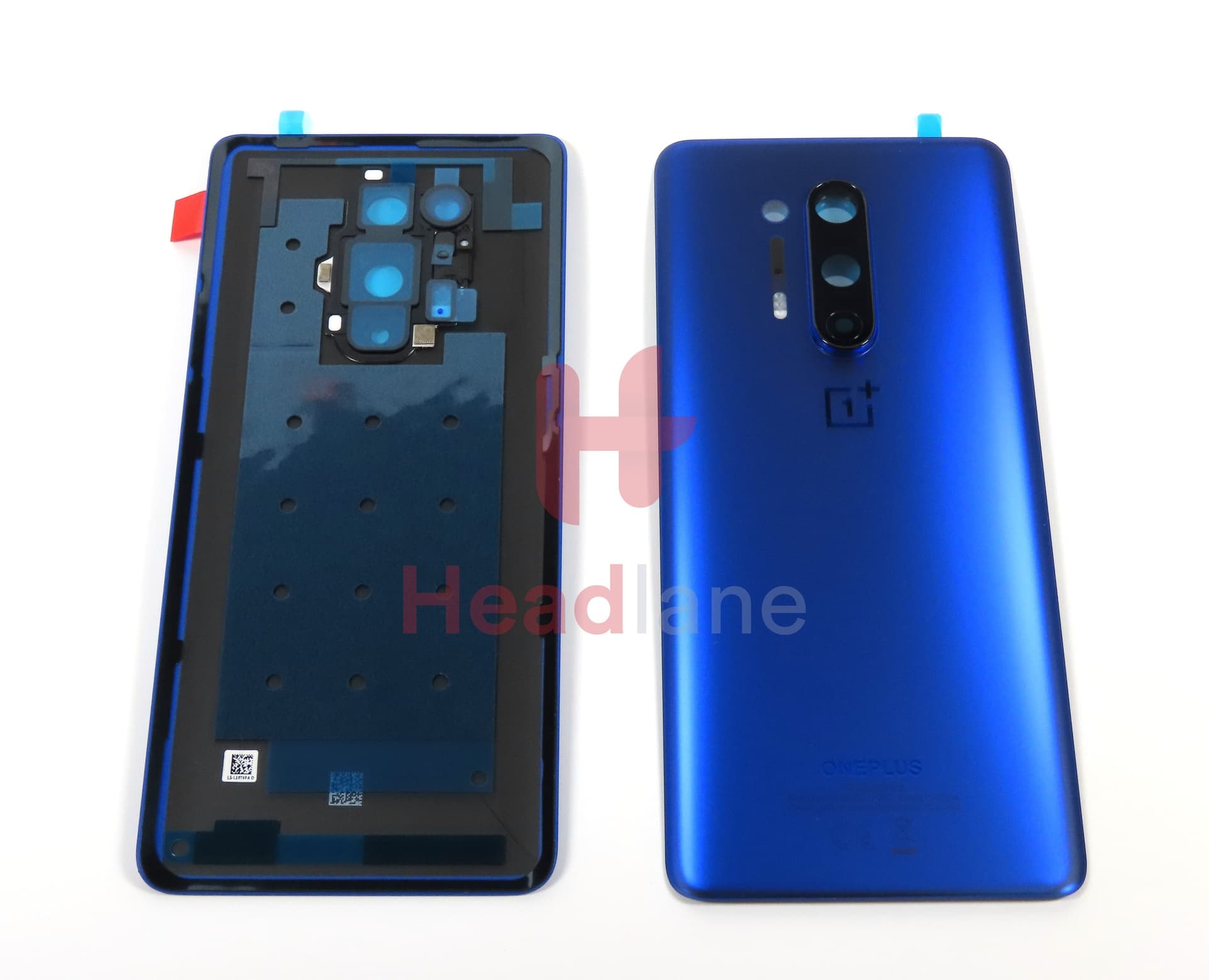 OnePlus 8 Pro Back / Battery Cover - Ultramarine Blue - view 2