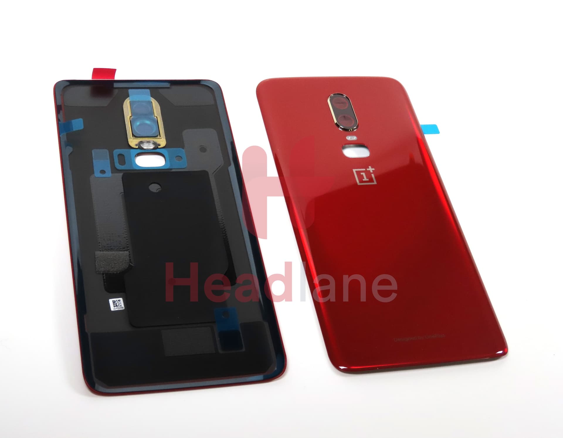 OnePlus 6 Back / Battery Cover - Red - view 2