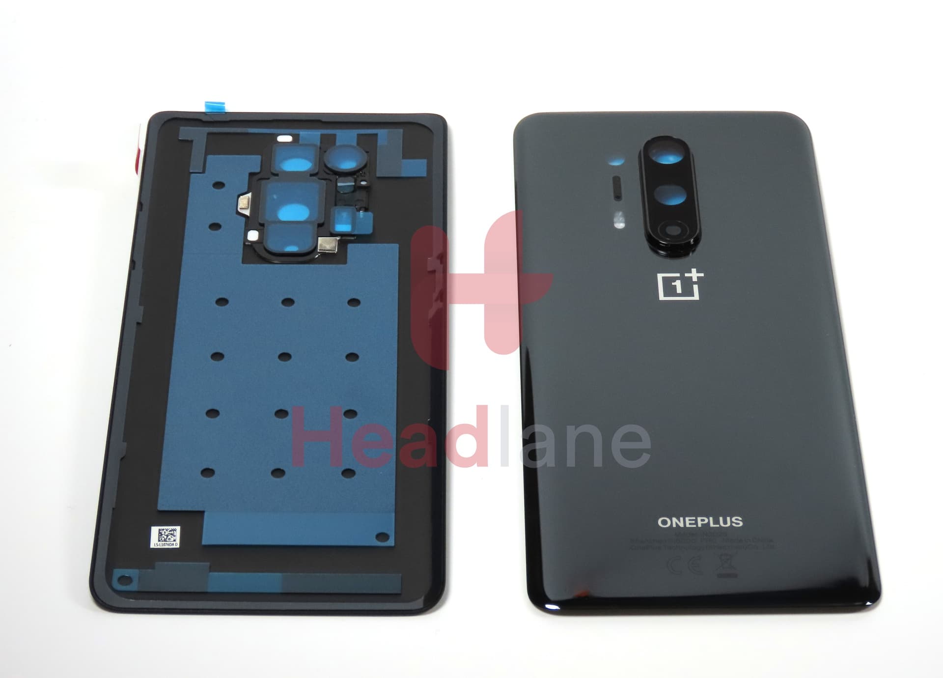 OnePlus 8 Pro Back / Battery Cover - Onyx Black - view 3
