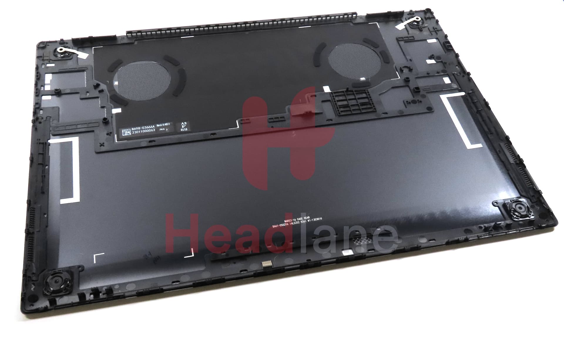 Samsung NP960QFG Galaxy Book3 Pro 360 Bottom / Back Cover - Graphite - view 2