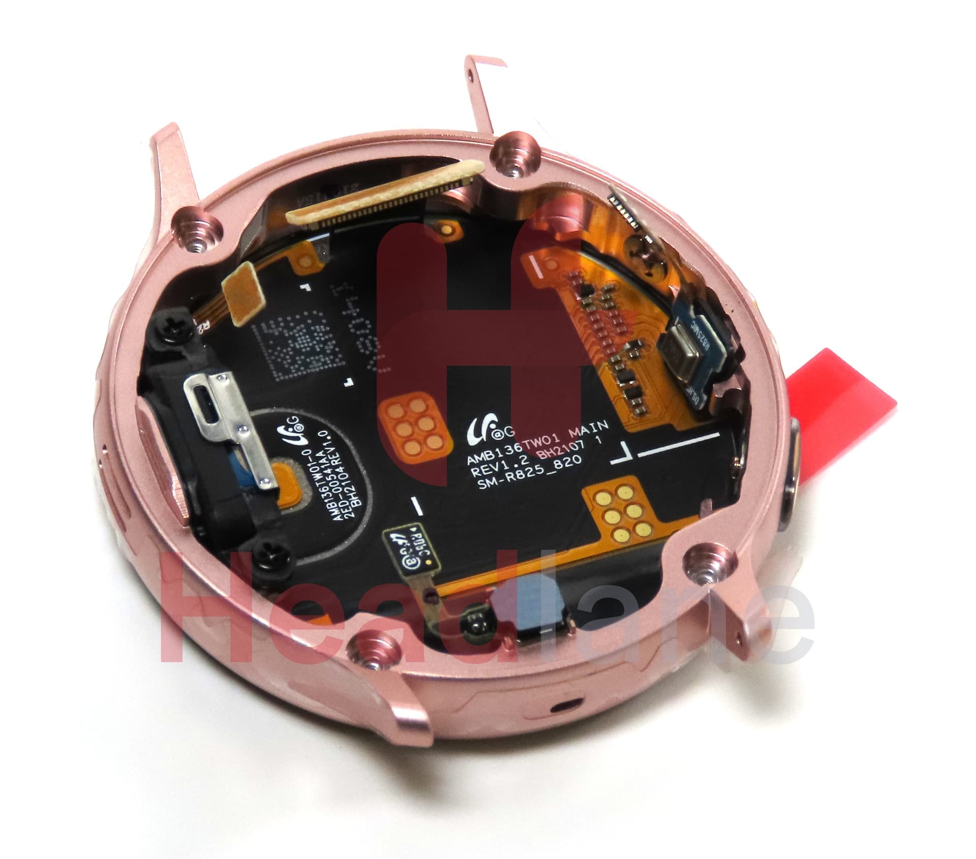 Samsung SM-R820 Galaxy Watch Active2 44mm LCD Display / Screen + Touch - Rose Gold - view 2