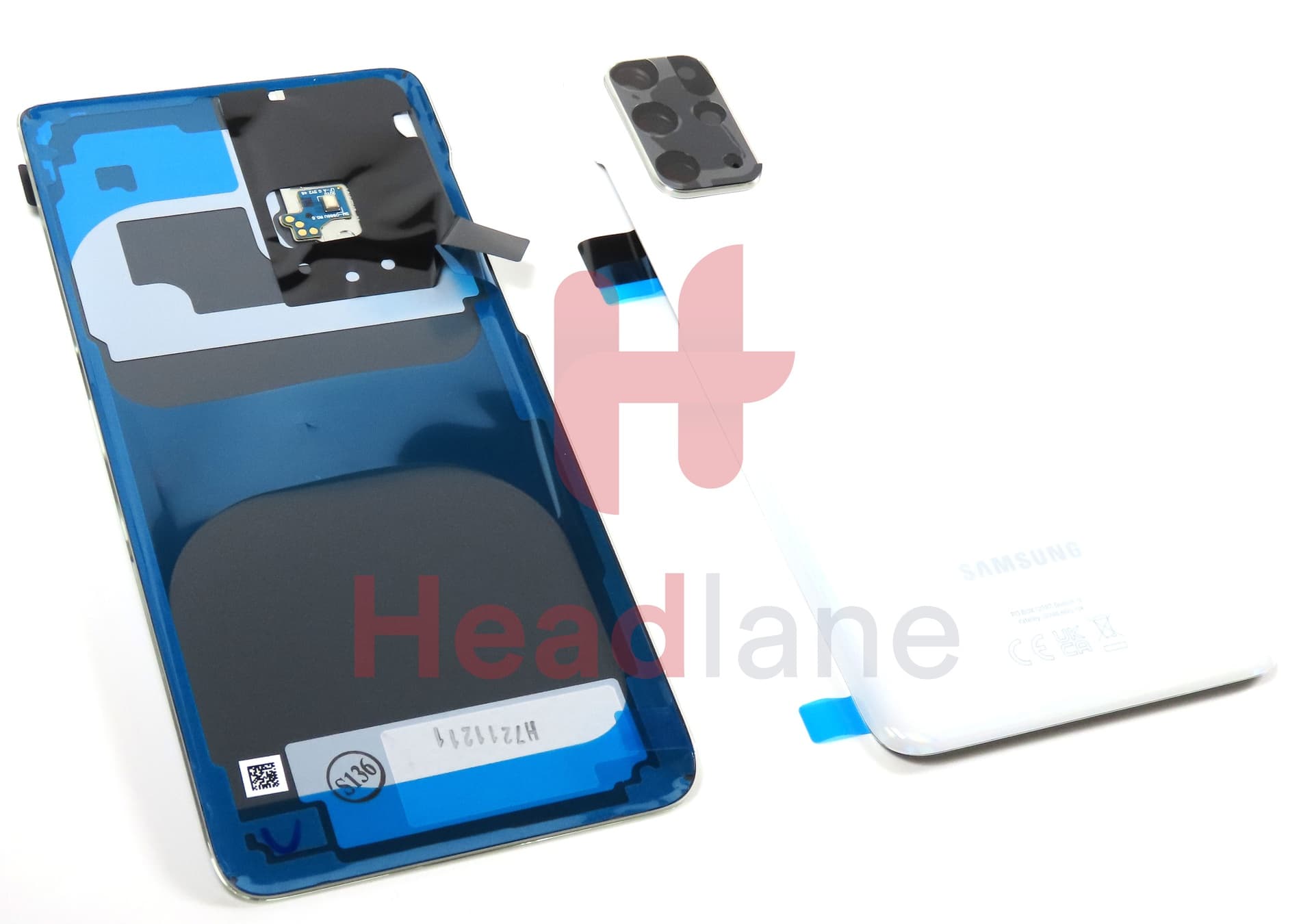 Samsung SM-G986 Galaxy S20+ / S20 Plus Back / Battery Cover - White (UKCA) - view 3