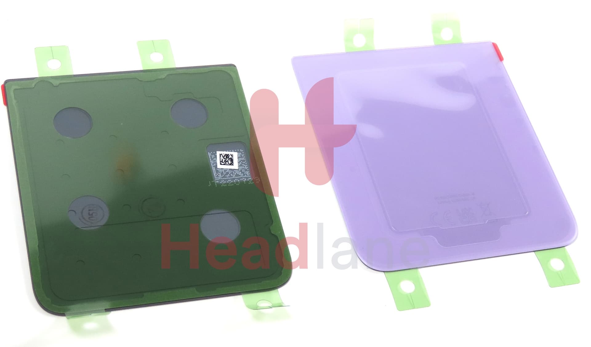 Samsung SM-F721 Galaxy Z Flip4 5G Back / Battery Cover - Purple - view 2