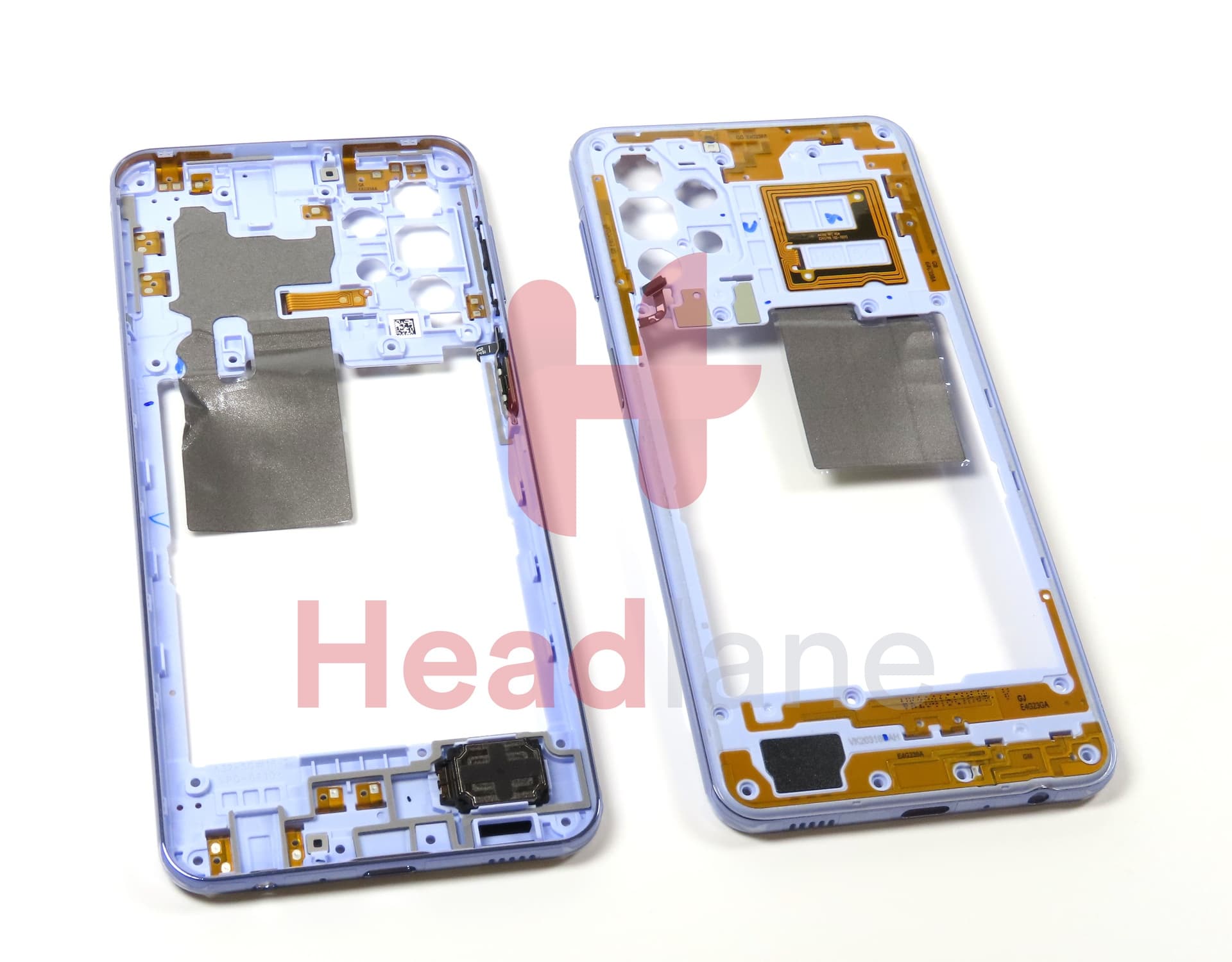 Samsung SM-A326 Galaxy A32 5G Middle Cover / Chassis - Violet - view 3