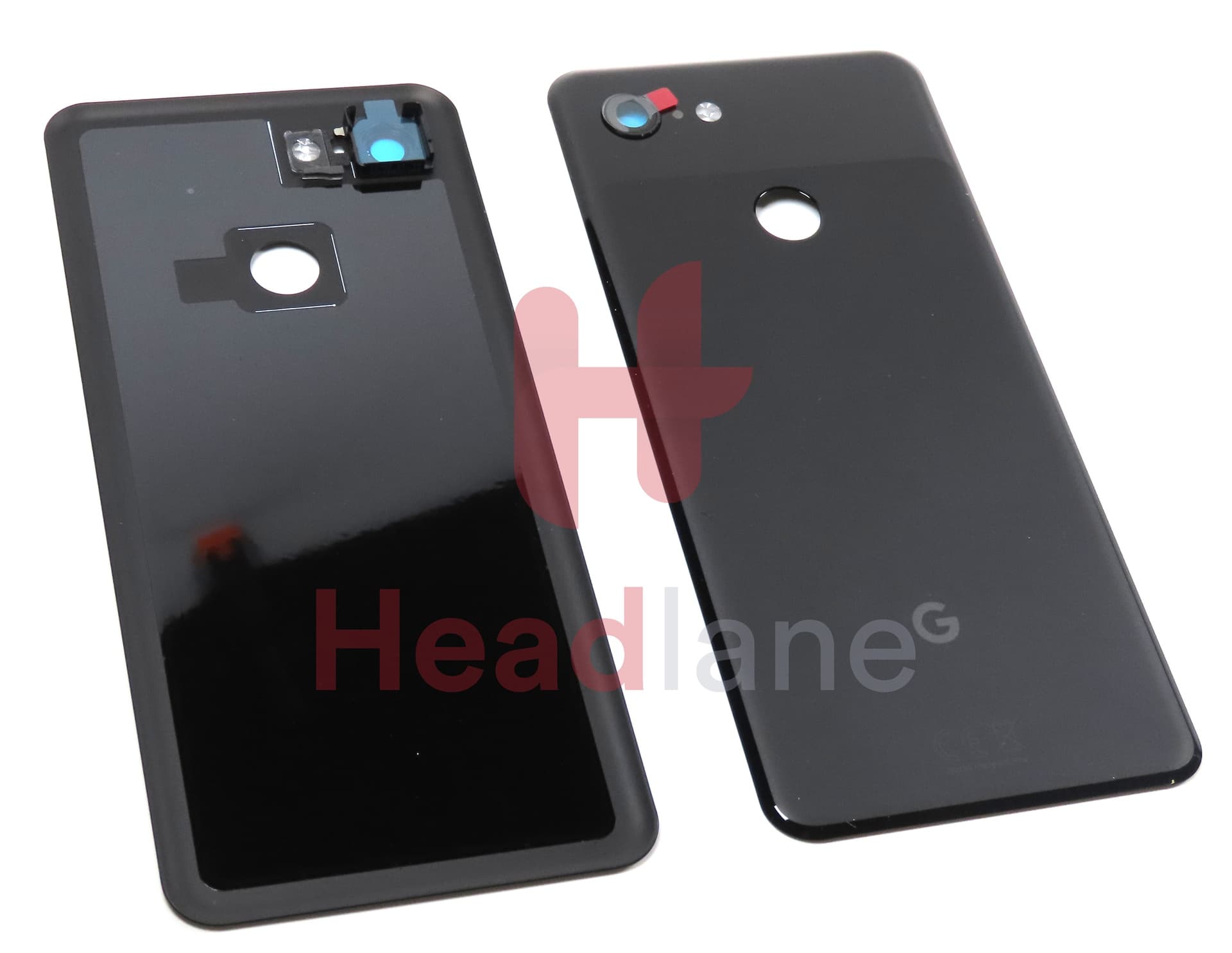 Google Pixel 3 Back / Battery Cover - Just Black - view 2
