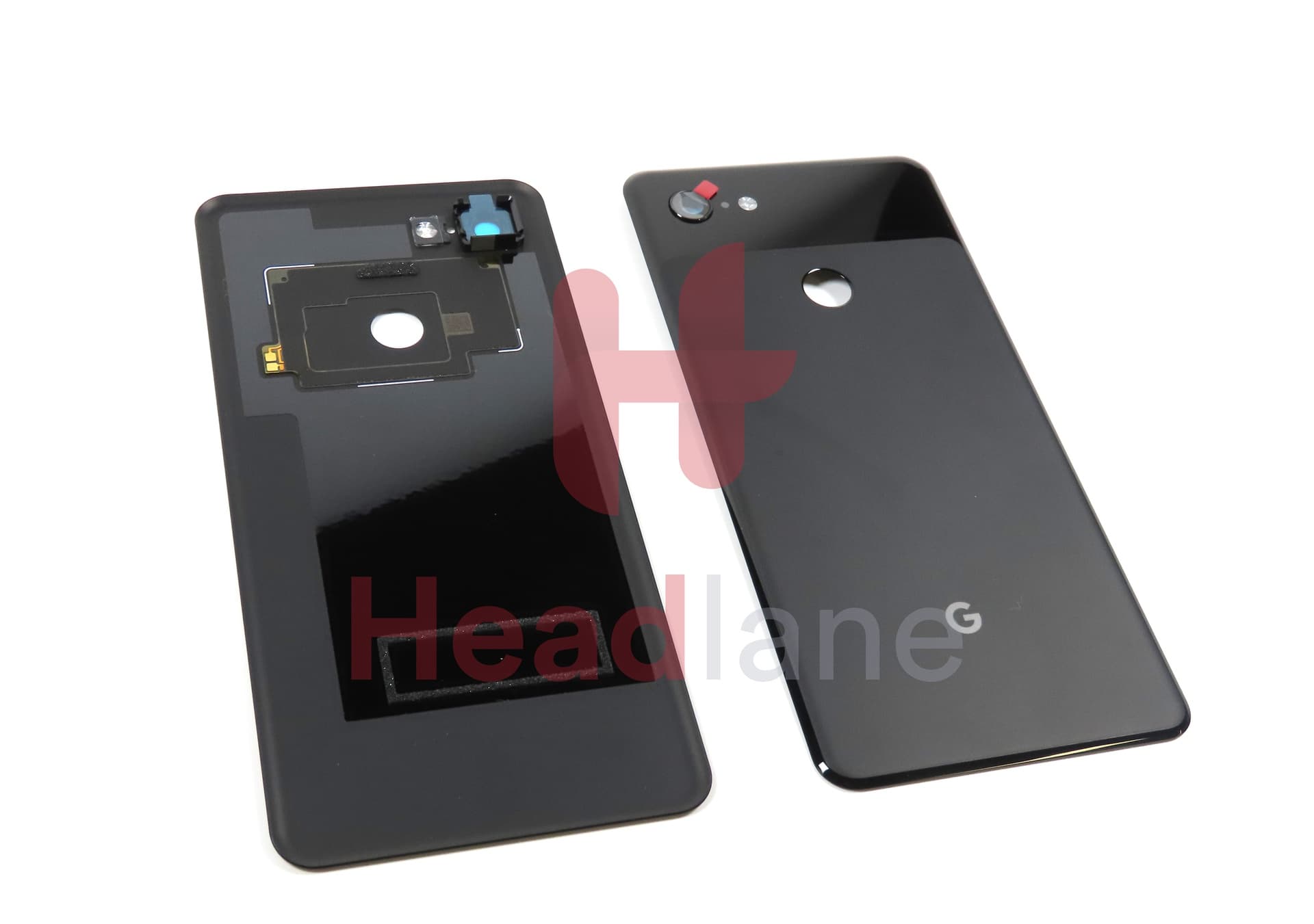 Google Pixel 3 XL Back / Battery Cover - Just Black - view 2