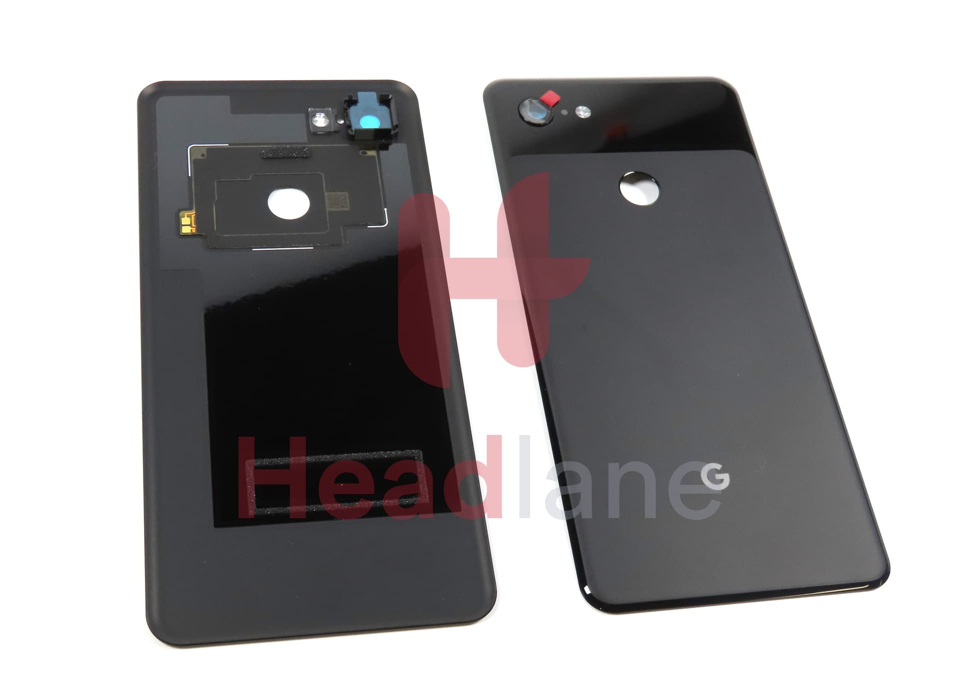 Google Pixel 3 XL Back / Battery Cover - Just Black - view 3