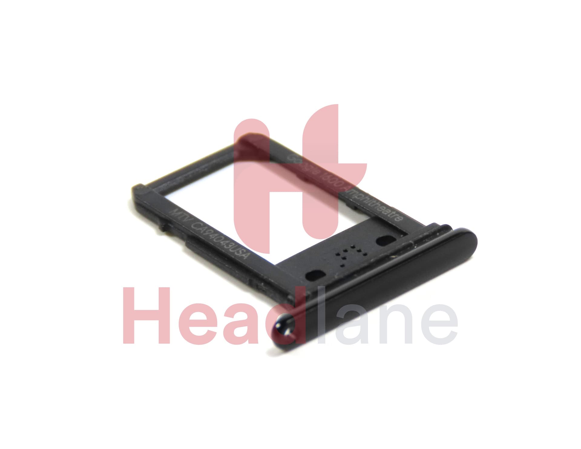 Google Pixel 3a SIM Card Tray - Jet Black - view 3