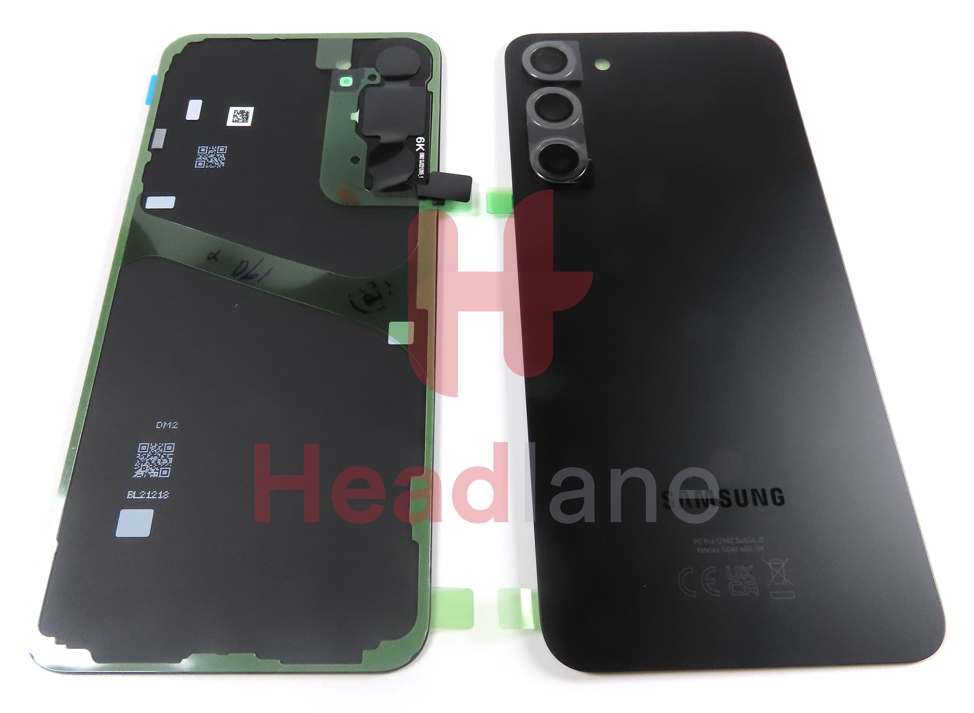 Samsung SM-S916 Galaxy S23+ / Plus  Back / Battery Cover - Black - view 3