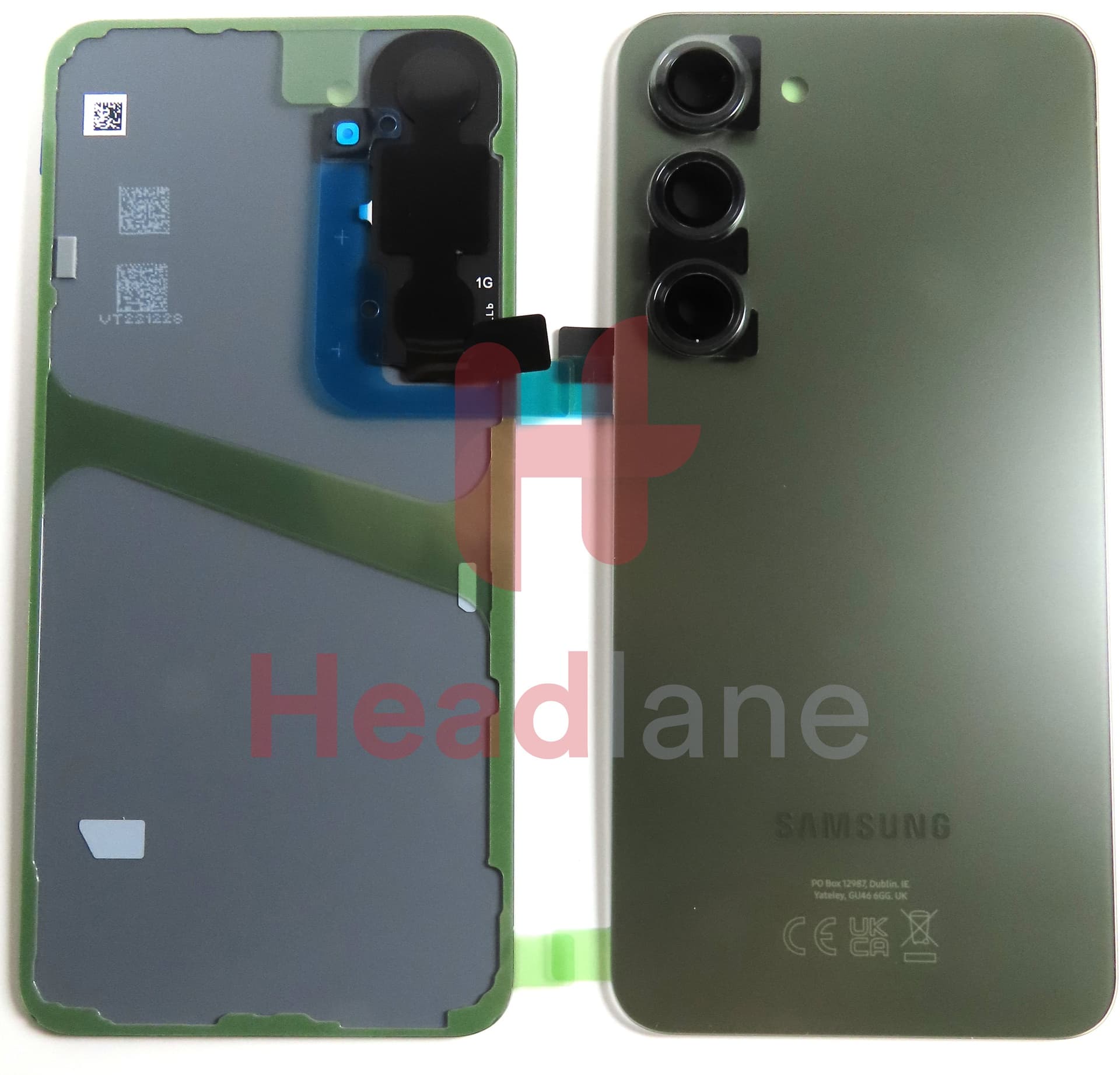 Samsung SM-S911 Galaxy S23 Back / Battery Cover - Green - view 3