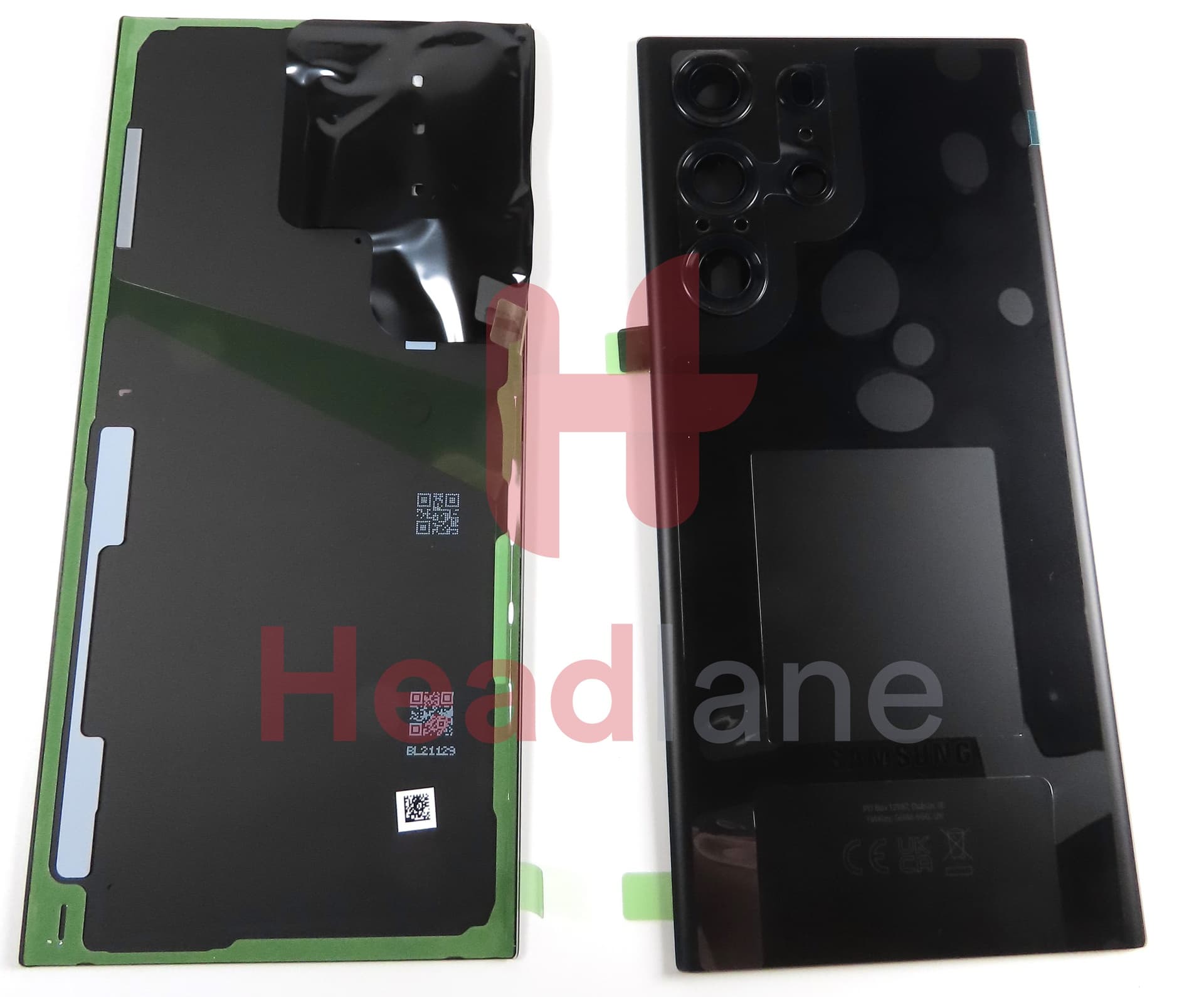 Samsung SM-S918 Galaxy S23 Ultra Back / Battery Cover - Black - view 2