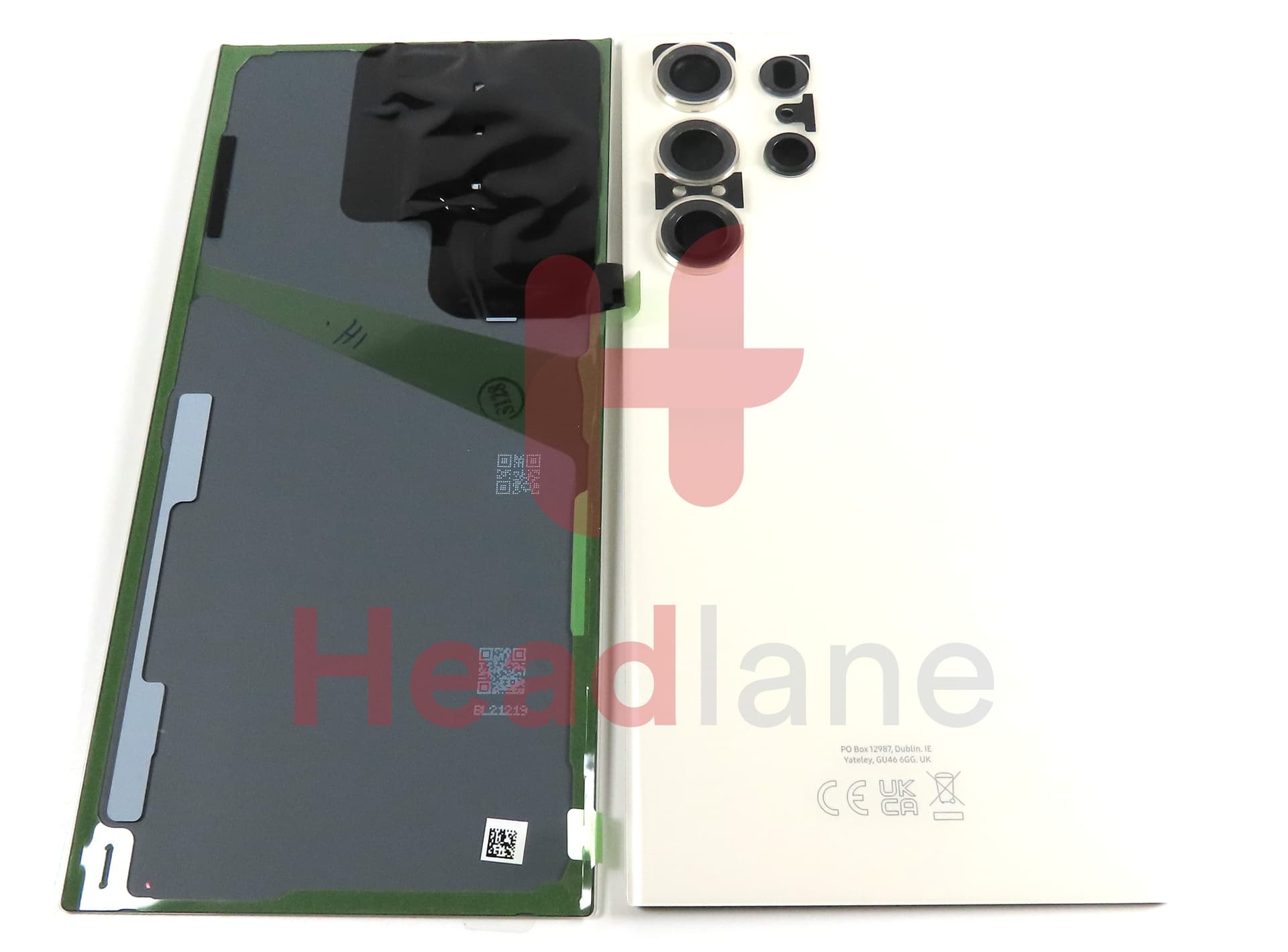 Samsung SM-S918 Galaxy S23 Ultra Back / Battery Cover - Cream - view 2