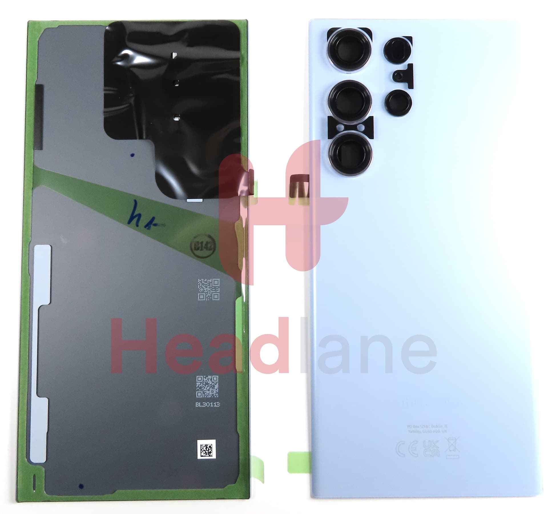 Samsung SM-S918 Galaxy S23 Ultra Back / Battery Cover - Sky Blue - view 3