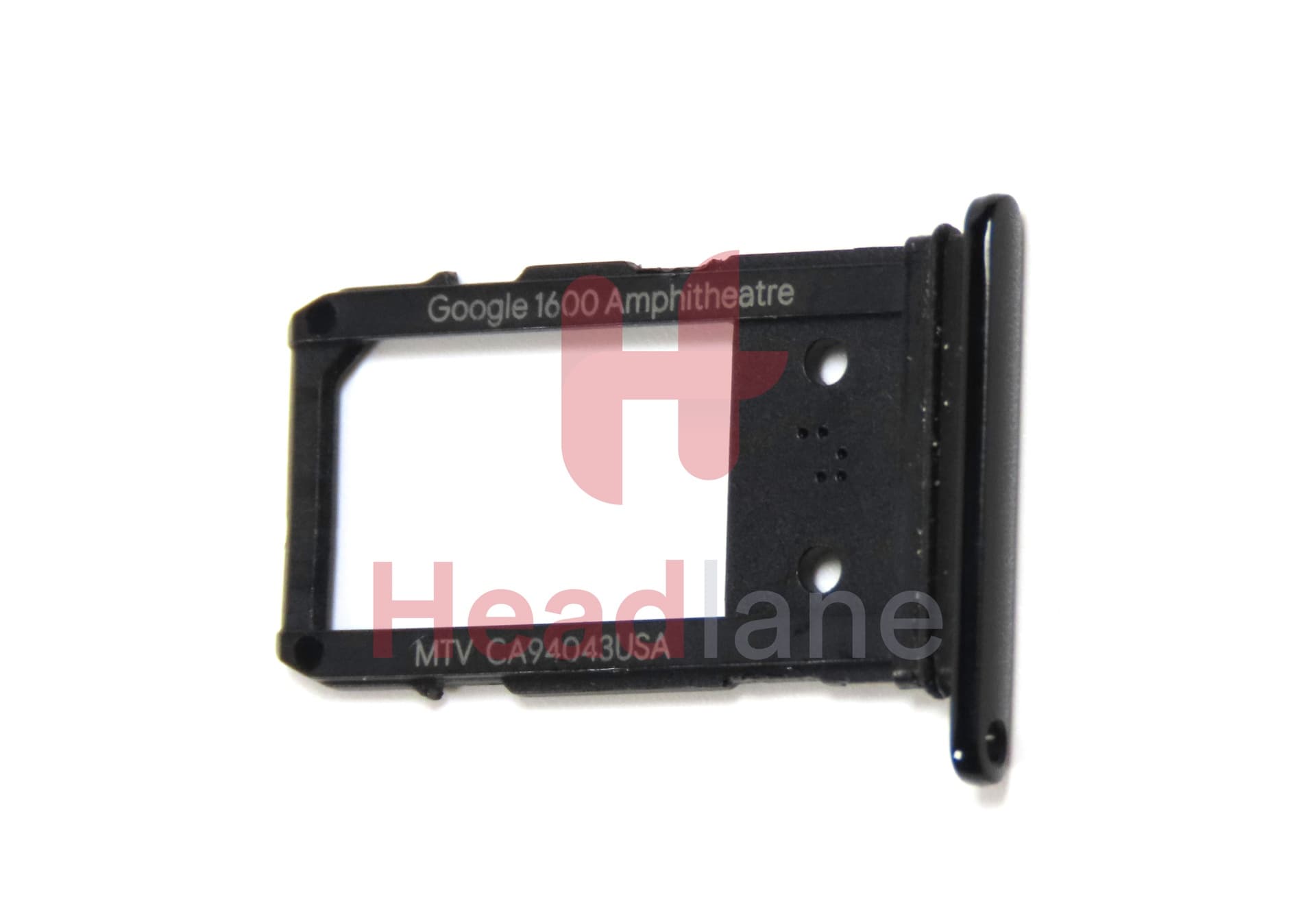 Google Pixel 3a XL SIM Card Tray - Licorice Black - view 2