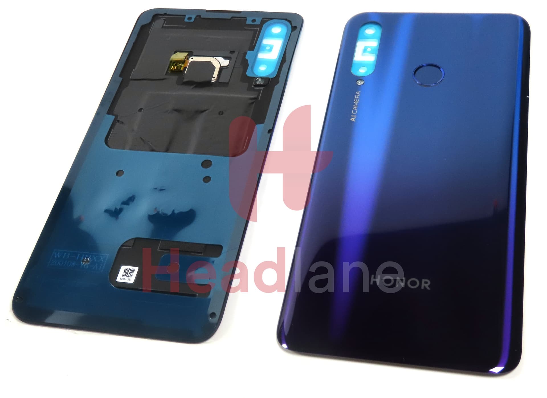 Huawei Honor 20 Lite Back / Battery Cover - Blue - view 2