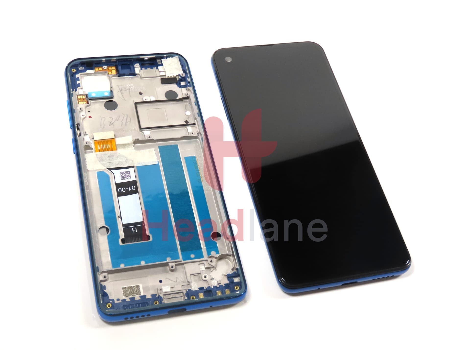 Lenovo / Motorola XT1970 One Vision LCD Display / Screen + Touch - Robusta / Bronze - view 2