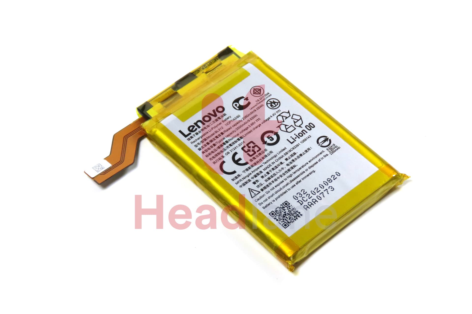 Motorola / Lenovo L79031 Legion Pro BL312 2500mAh Battery - view 3