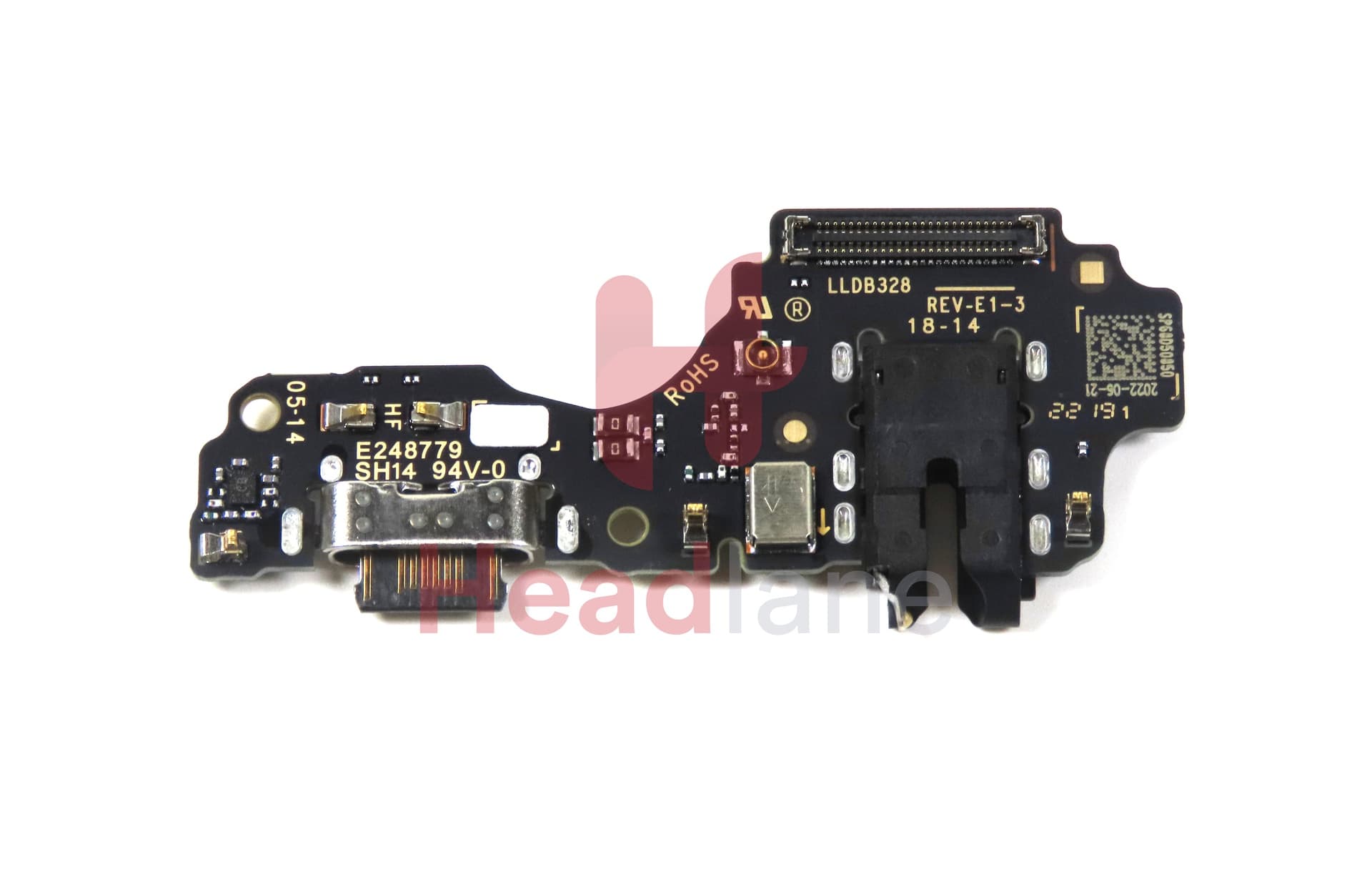 Motorola XT2235 Moto G32 Charging Port Flex - view 3