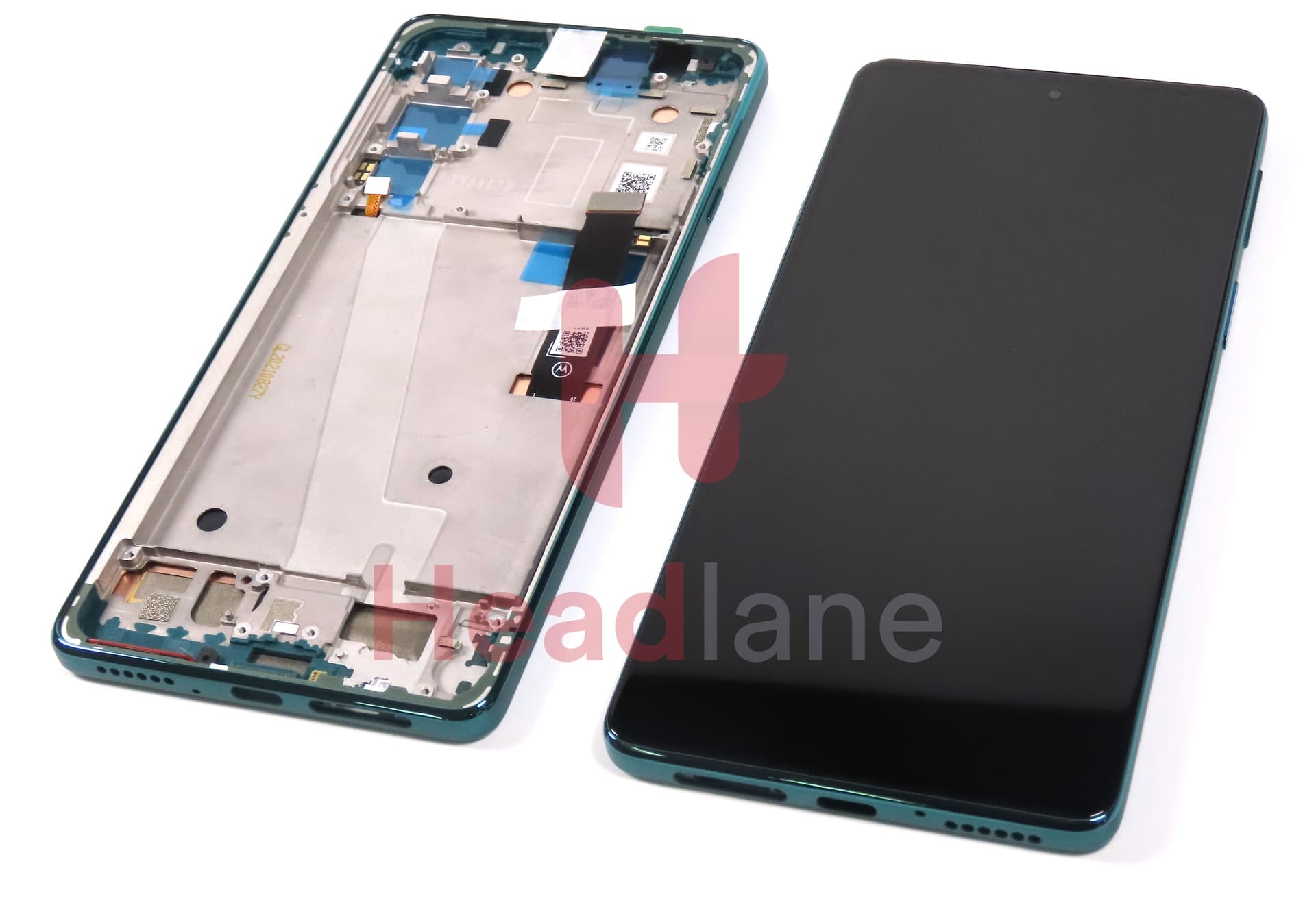 Motorola XT2143 Edge 20 LCD Display / Screen + Touch - Green - view 2