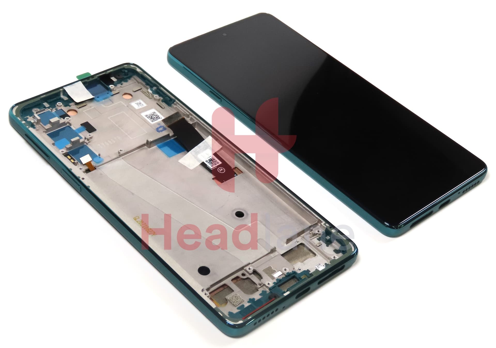 Motorola XT2143 Edge 20 LCD Display / Screen + Touch - Green - view 3