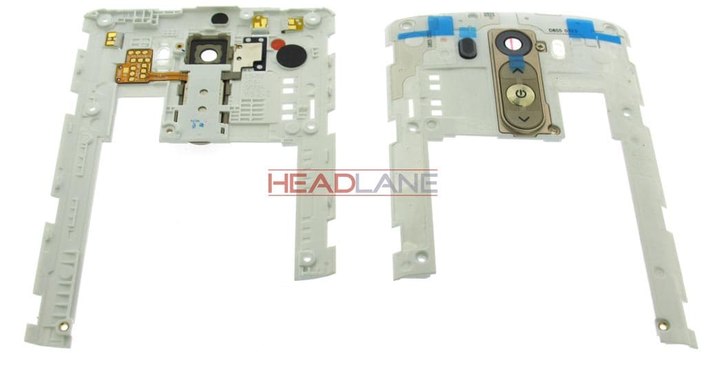 LG D850 D855 G3 Camera Lens + Rear Button - Gold - view 2