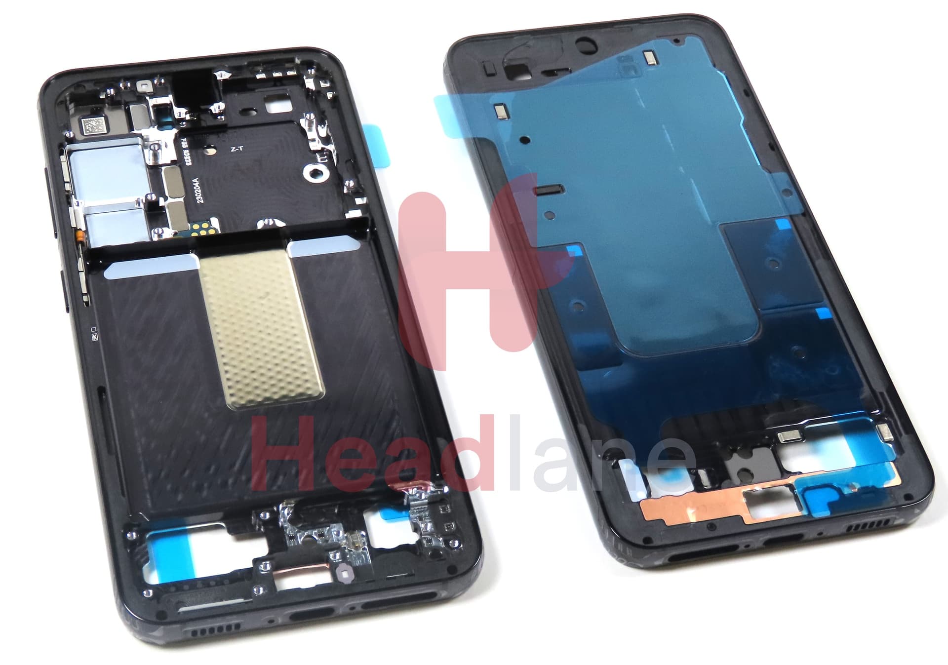 Samsung SM-S911 Galaxy S23 Display Frame / Chassis - Black - view 3
