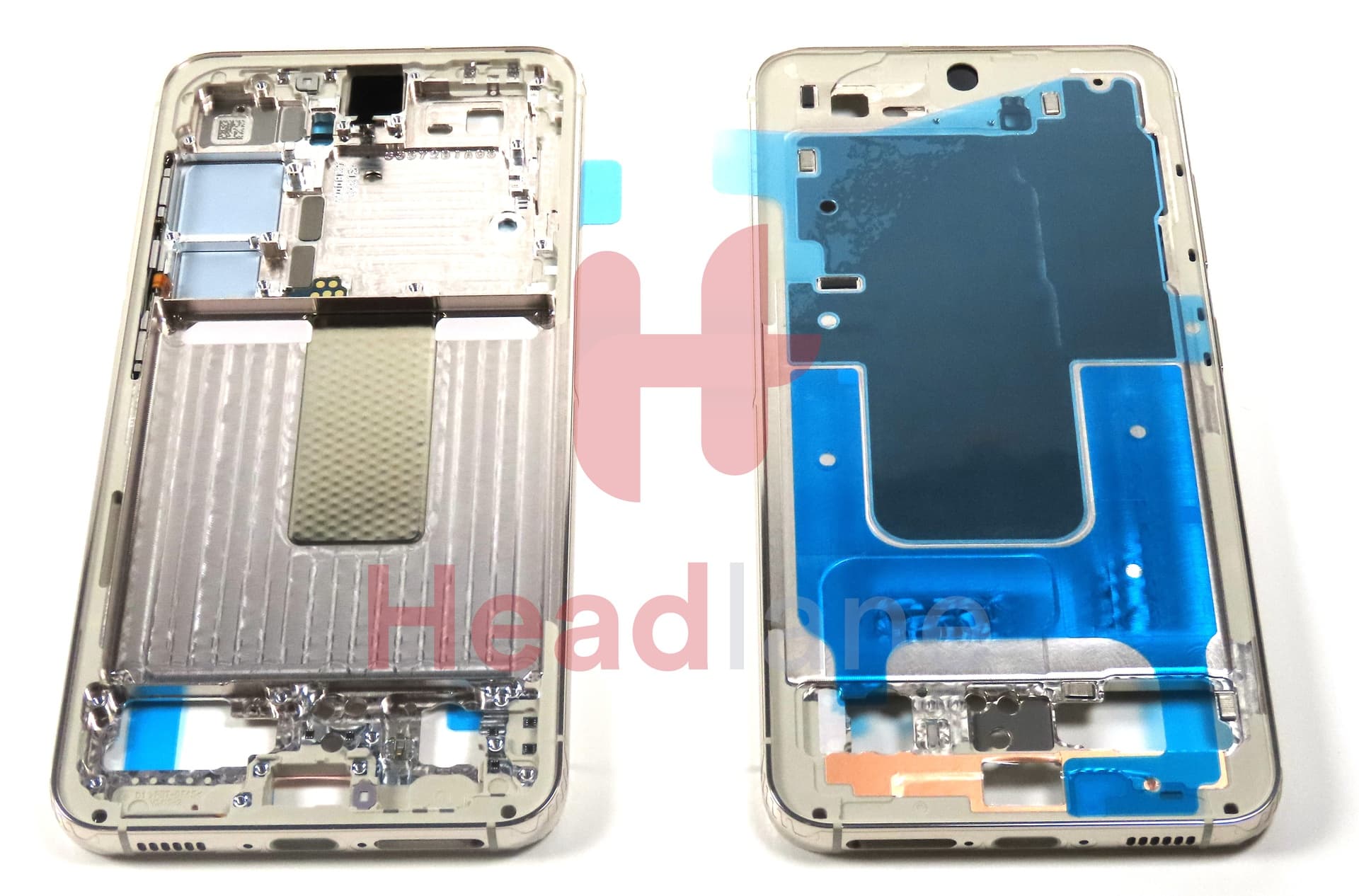 Samsung SM-S911 Galaxy S23 Display Frame / Chassis - Cream - view 3