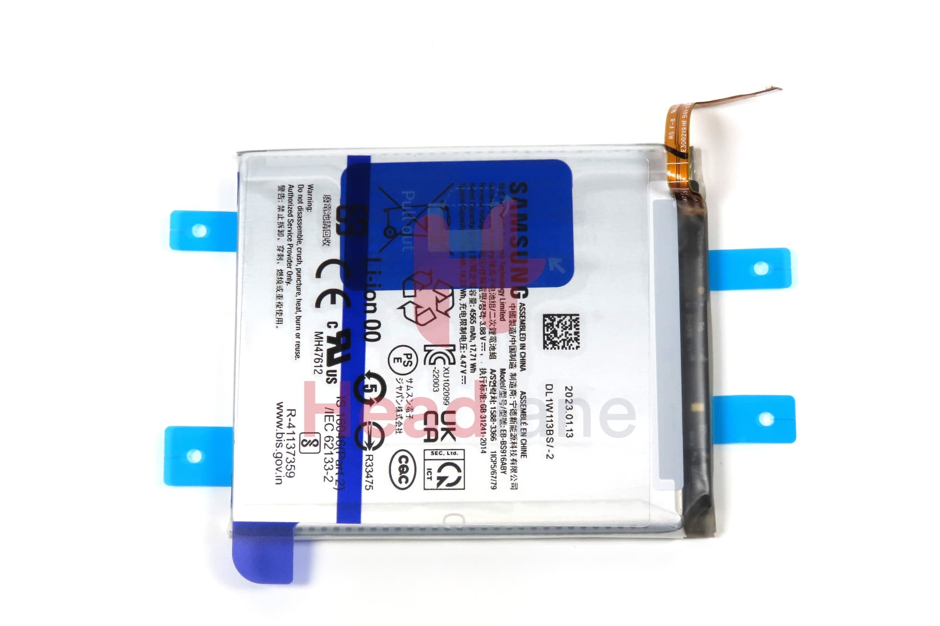 Samsung SM-S916 Galaxy S23+ / Plus EB-BS916ABY 4565mAh Internal Battery - view 3