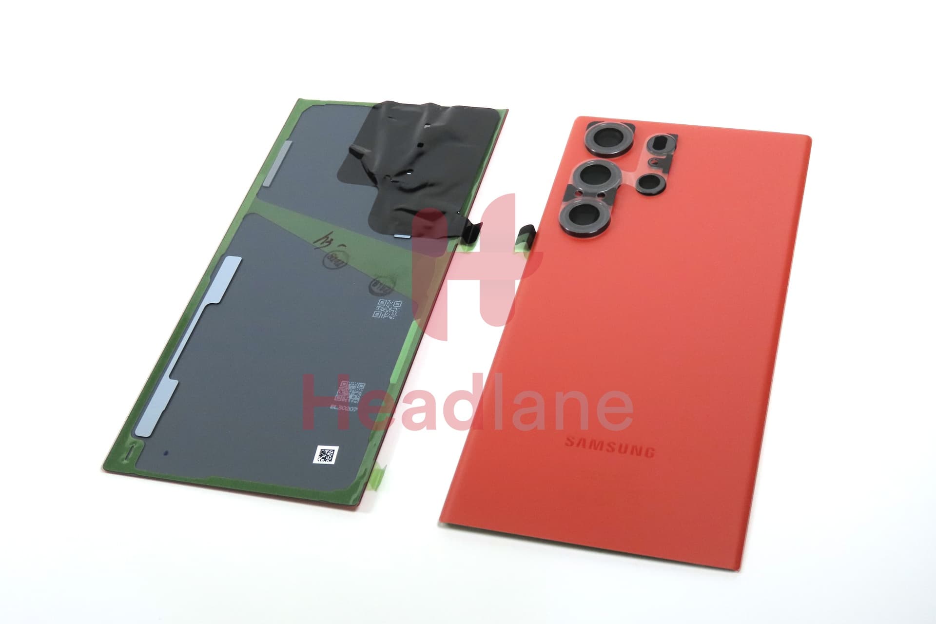 Samsung SM-S918 Galaxy S23 Ultra Back / Battery Cover - Red - view 2