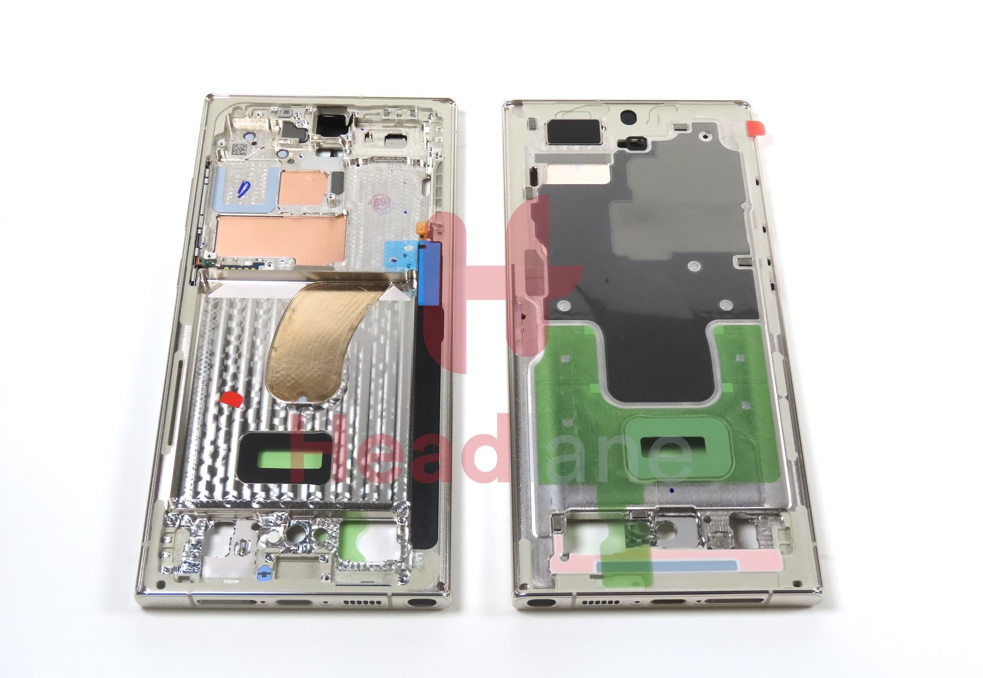 Samsung SM-S918 Galaxy S23 Ultra Display Frame / Chassis - Cream - view 2