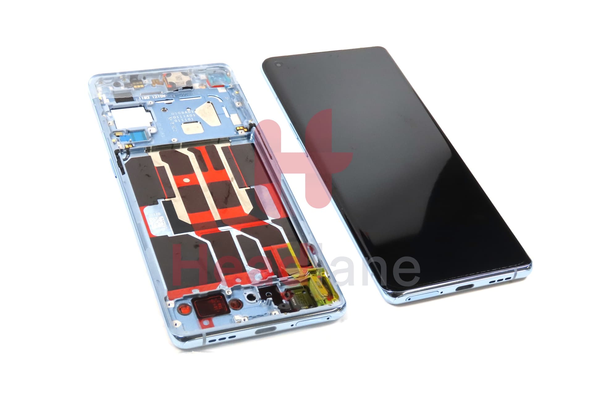 Oppo CPH2247 Reno6 Pro 5G (CPH2247) LCD Display / Screen + Touch - Blue - view 3