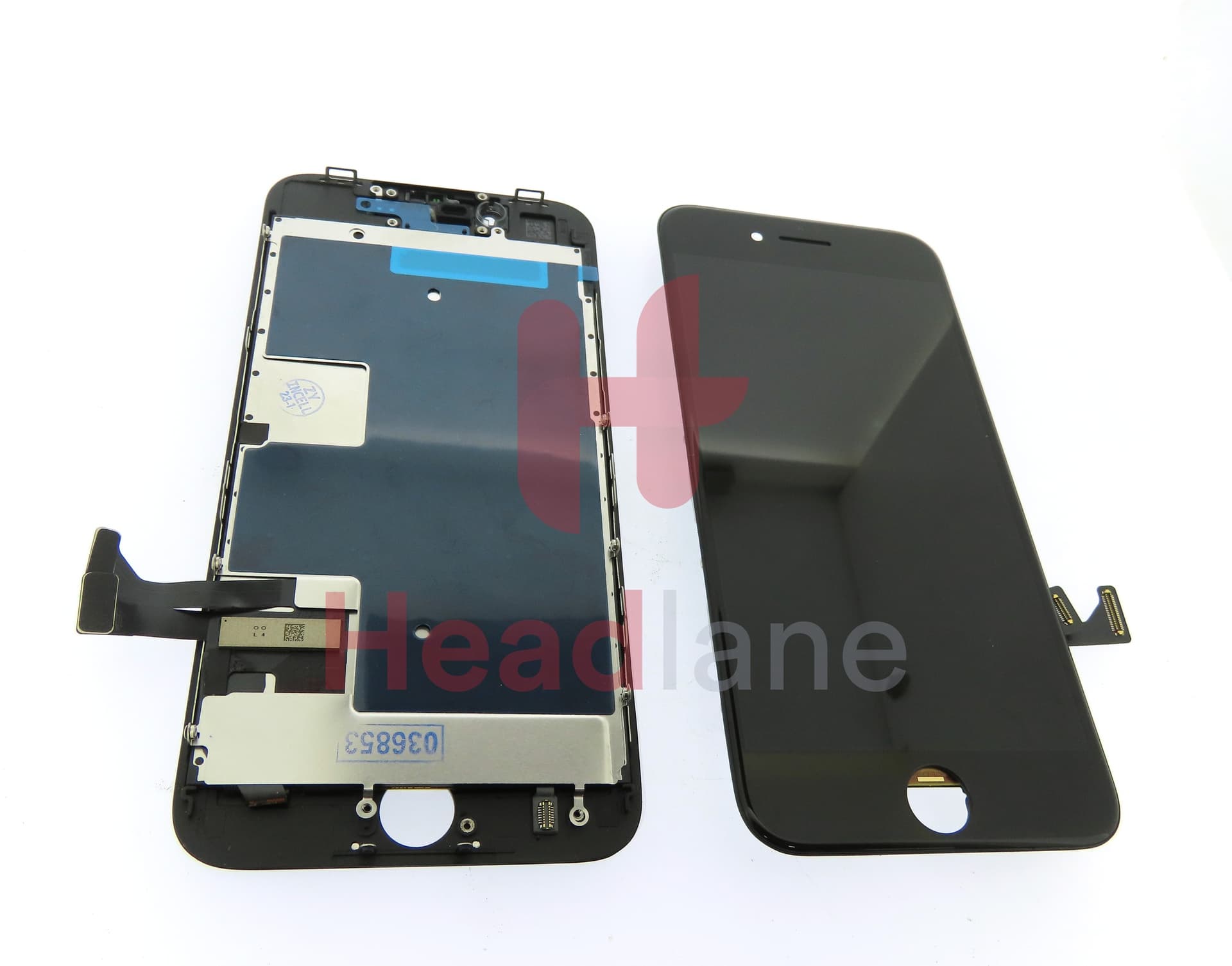 Apple iPhone 8 /SE2 Incell LCD Display / Screen - Black (ZY) - view 2